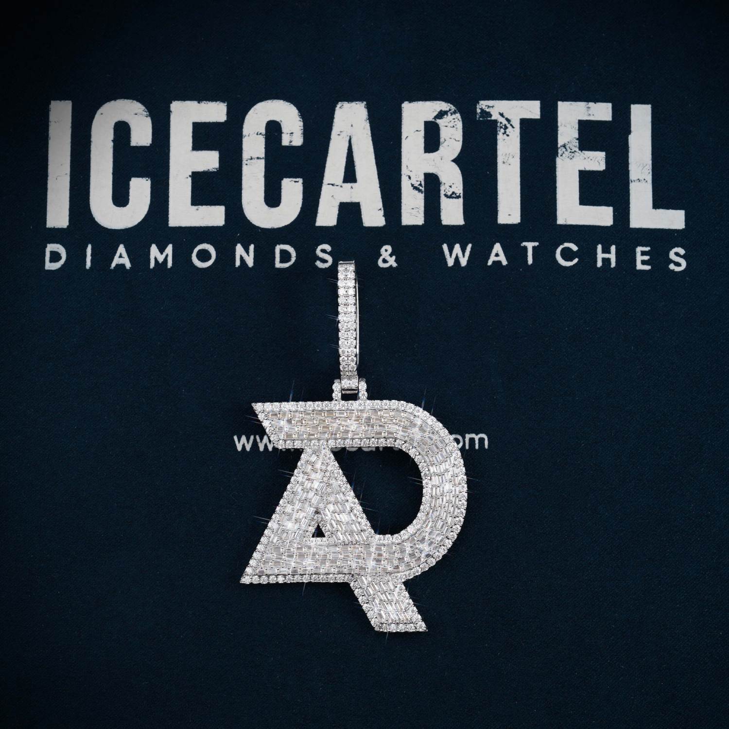 AD Custom Moissanite Pendant 14K Gold、mySite、hinf8tx79