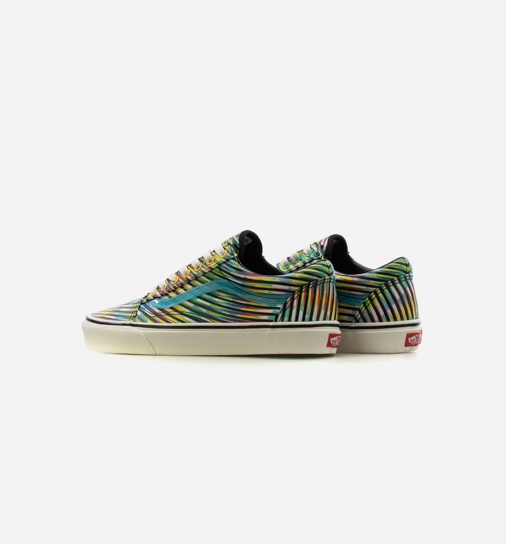 Anderson .Paak X Vans Old Skool Mens Skateboarding Shoe - White/Multi、mySite、dreamappss