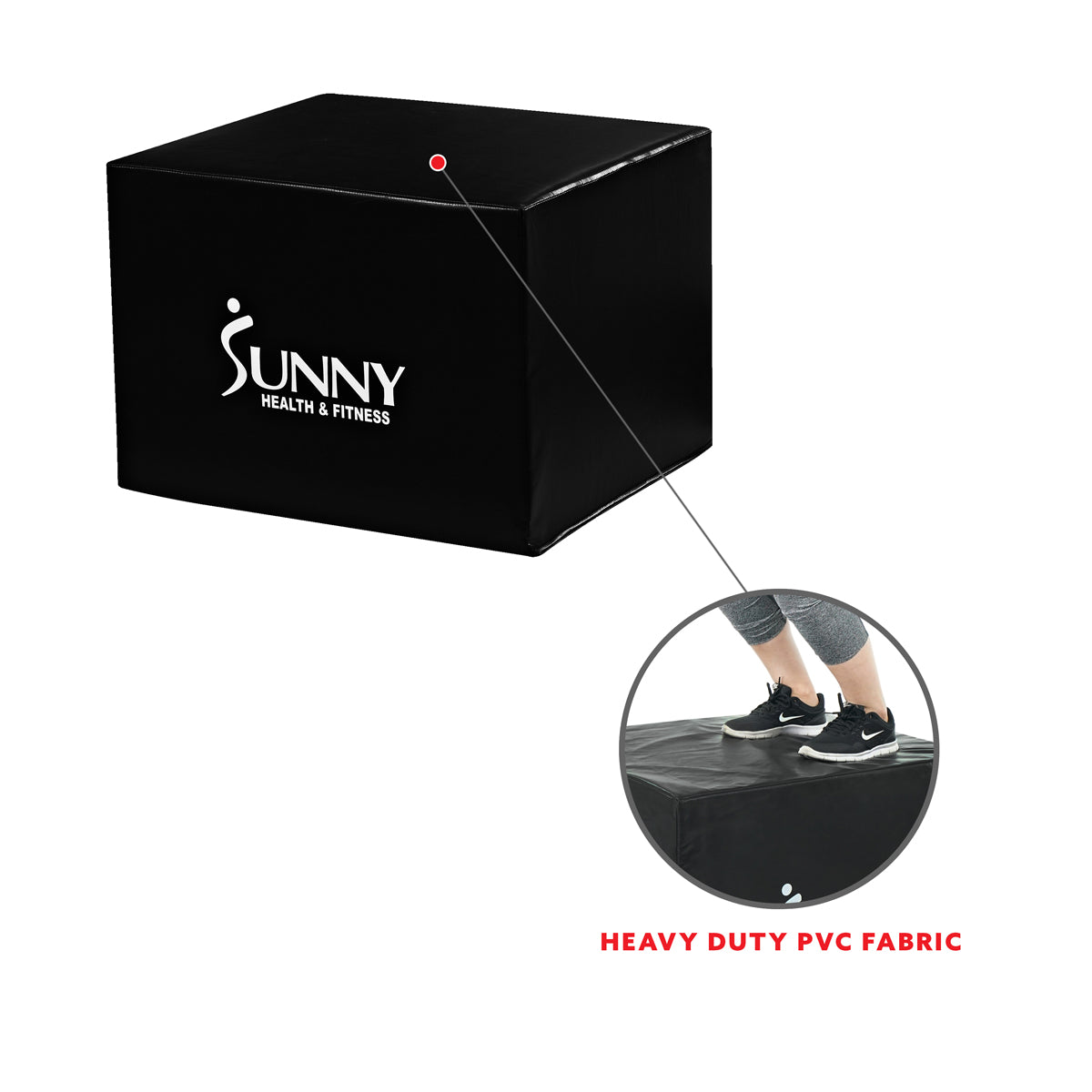  3-in-1 Ultra Dense Foam Plyo Box, 28/24/20、mySite、ghnorth
