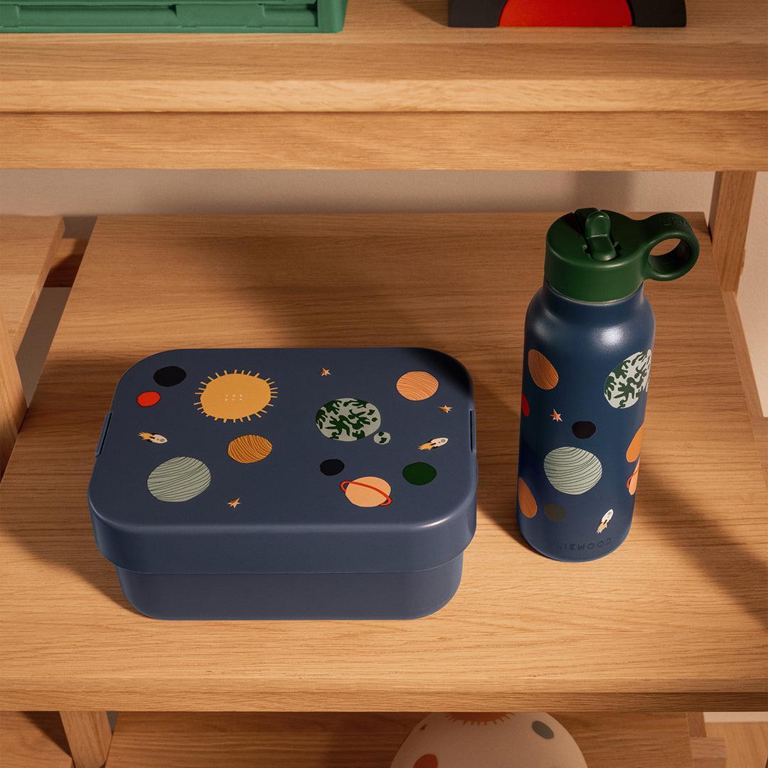  Liewood Falk Water Bottle 350 ml - Universe / Classic Navy、mySite、merchandisen