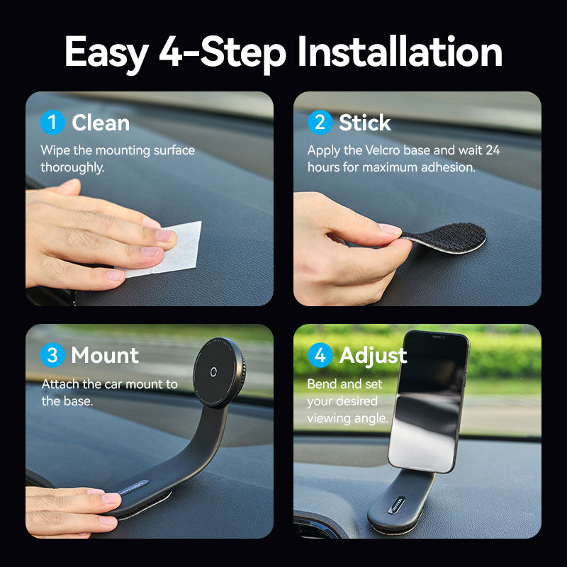 Vention Wireless Car Mount Charger、mySite、fannypackpong