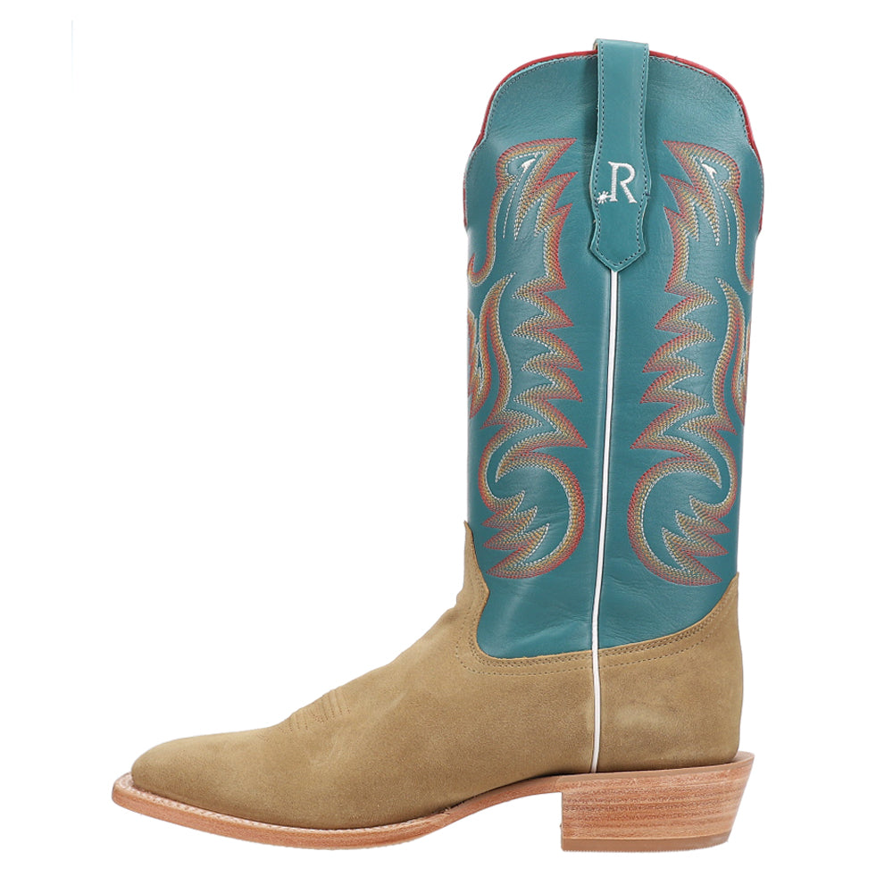 Sand Rough Out Wide Square Toe Cowboy Boots、mySite、gtrtttuynbv