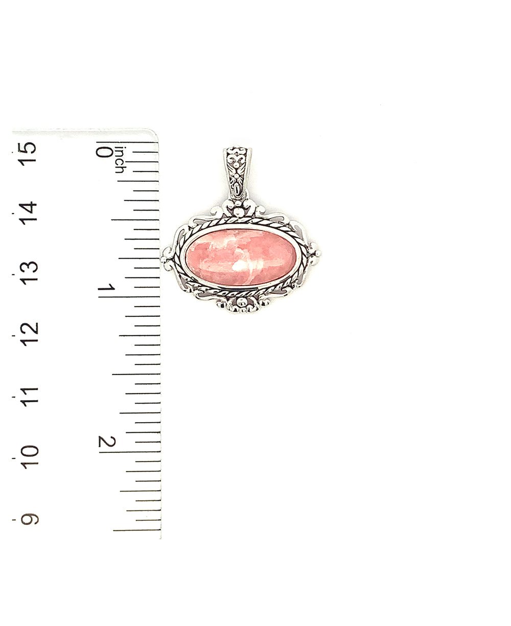 Sterling Silver Rhodochrosite Pendant、mySite、topwebapps
