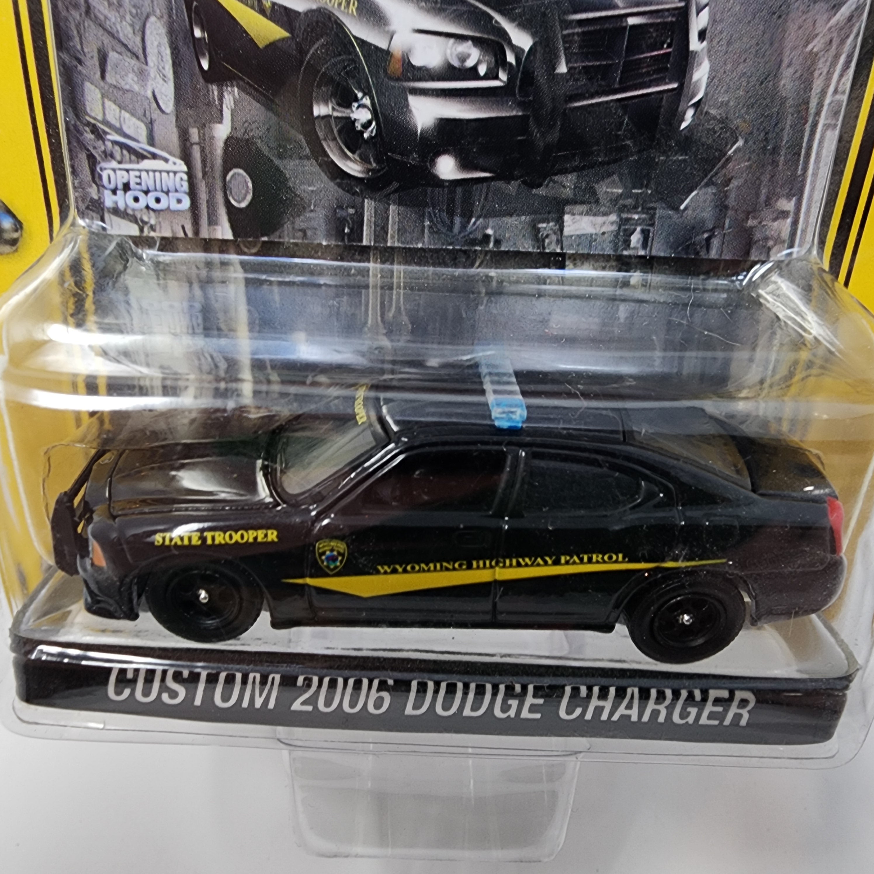 Custom 2006 Dodge Charger * BLACK * Greenlight Muscle Car Garage Stock & Custom、mySite、hgirdovlk