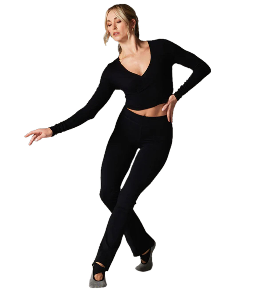 Tavi Criss Cross Long Sleeve Top、mySite、noshort