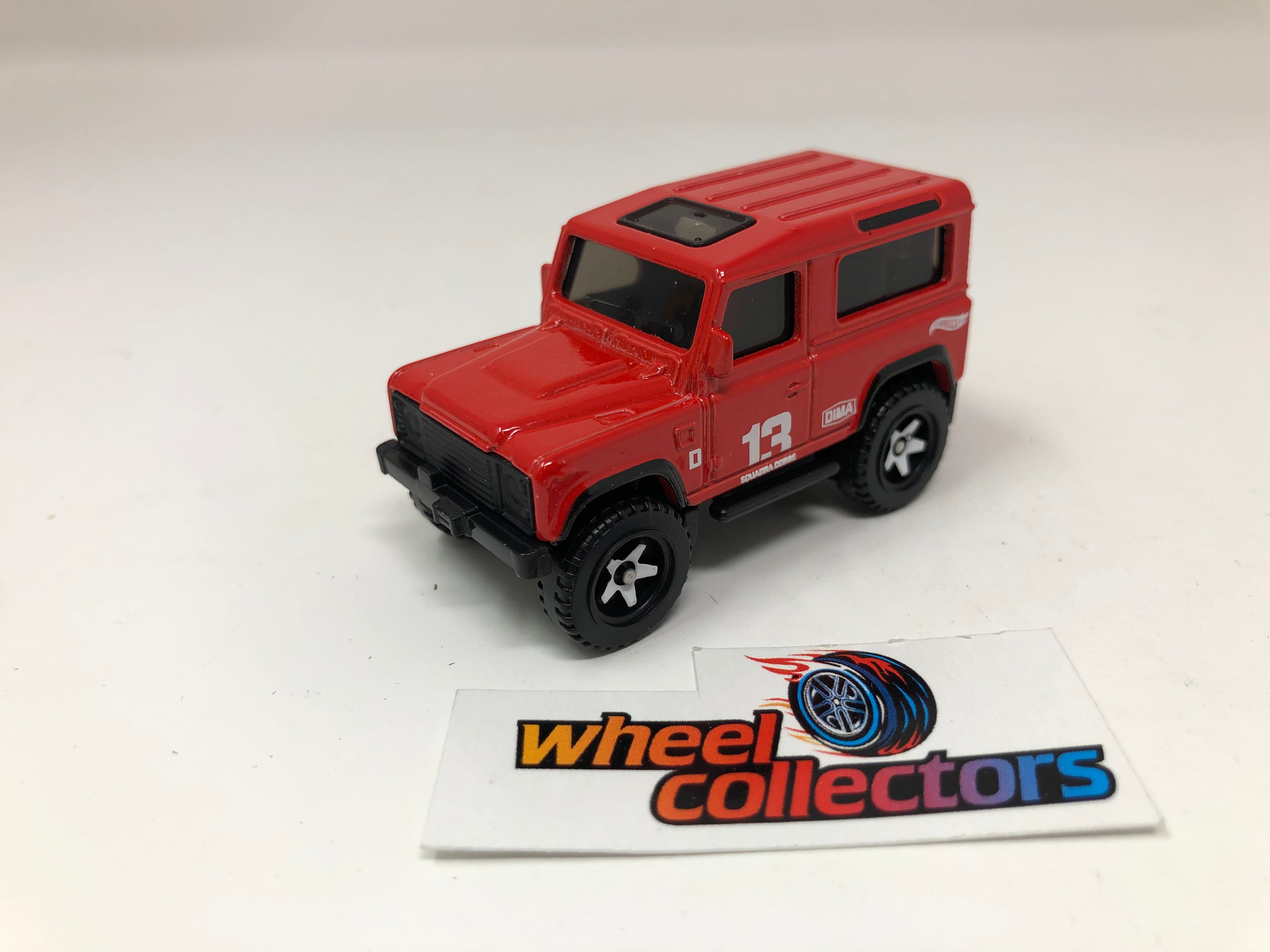 Land Rover Defender 90 * Red * Hot Wheels Loose 1:64 Scale、mySite、hgirdovlk