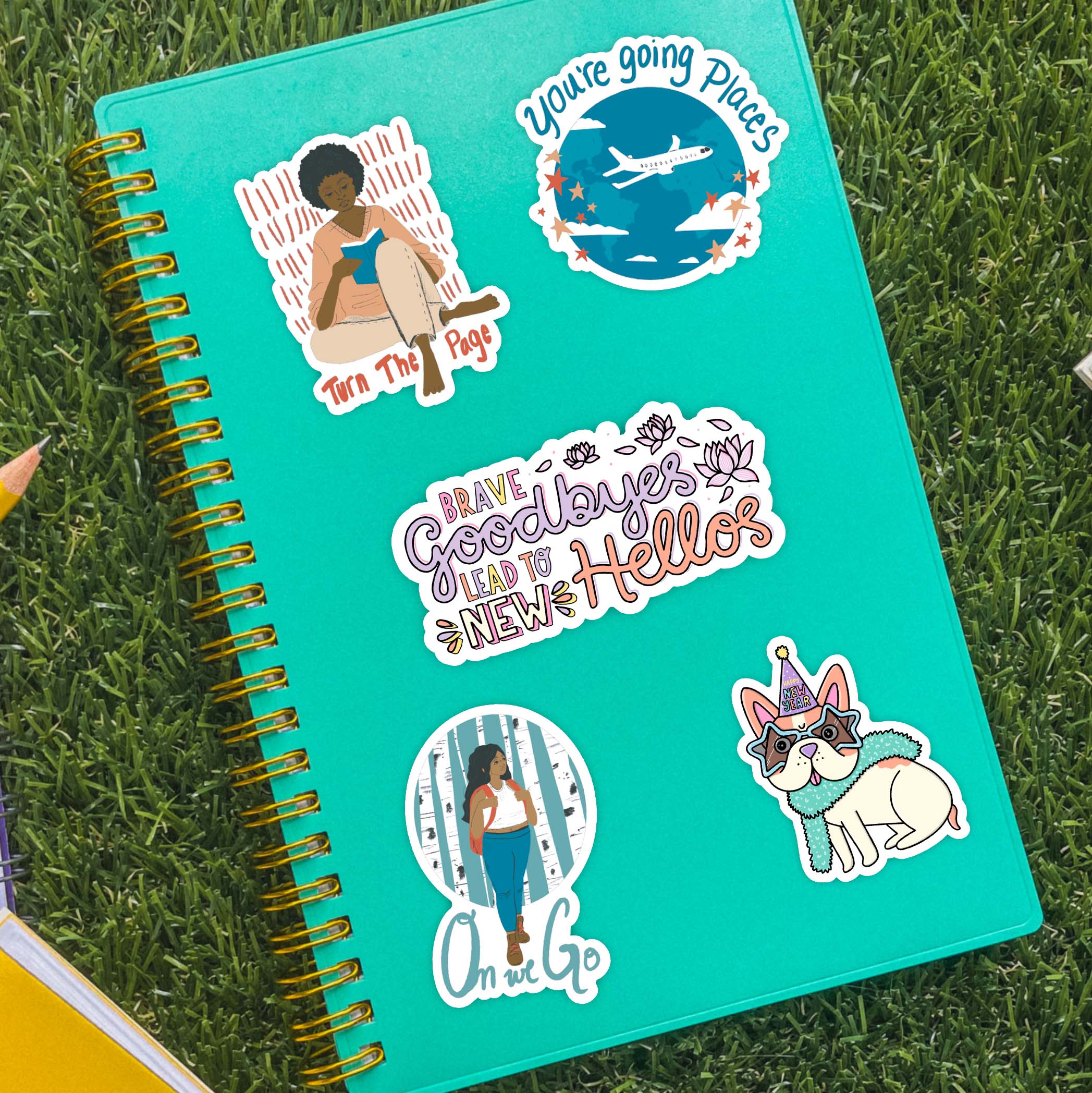  New Beginnings Stickers 11 Pack、mySite、ghnorth