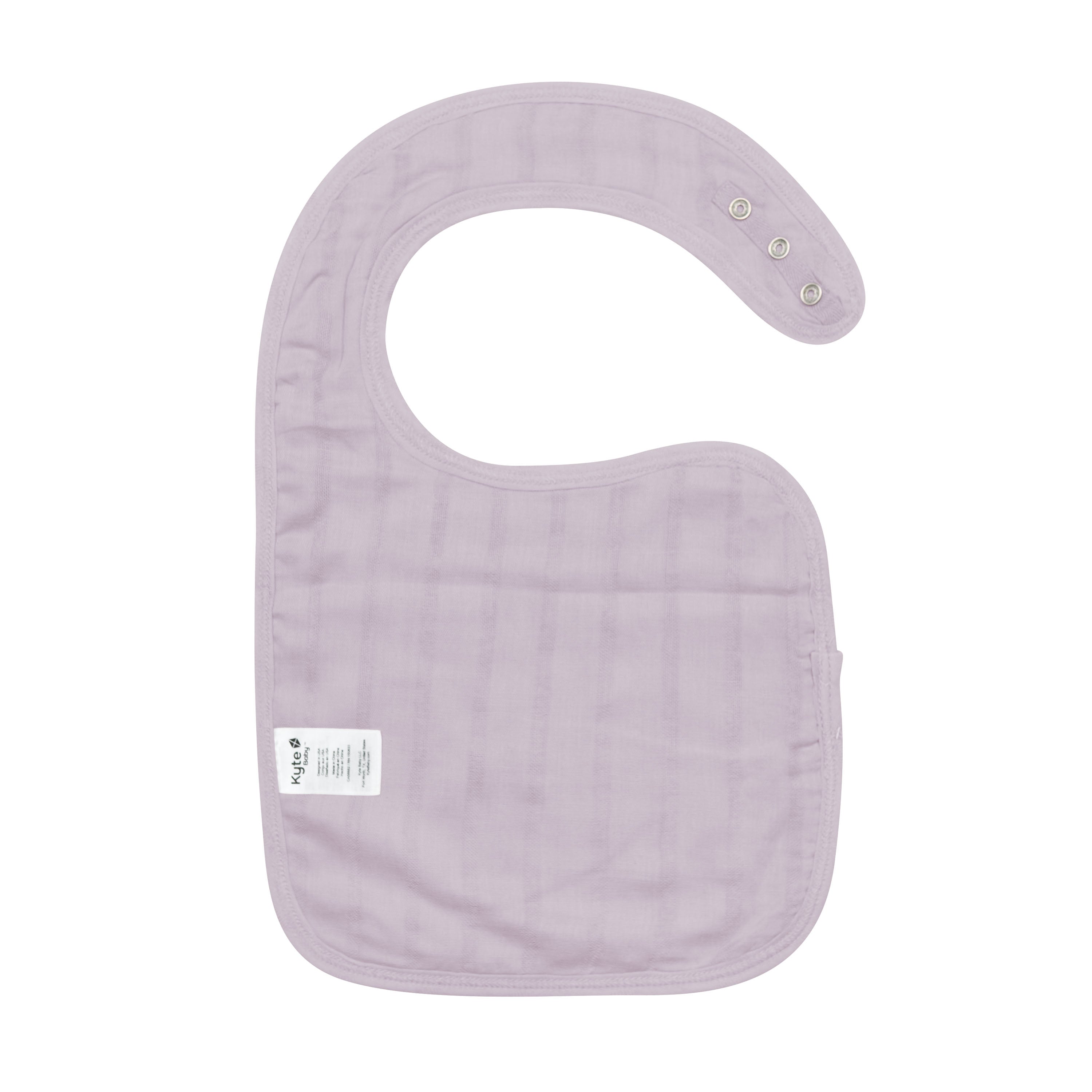  Bamboo Muslin Bib in Wisteria、mySite、layawaytickets