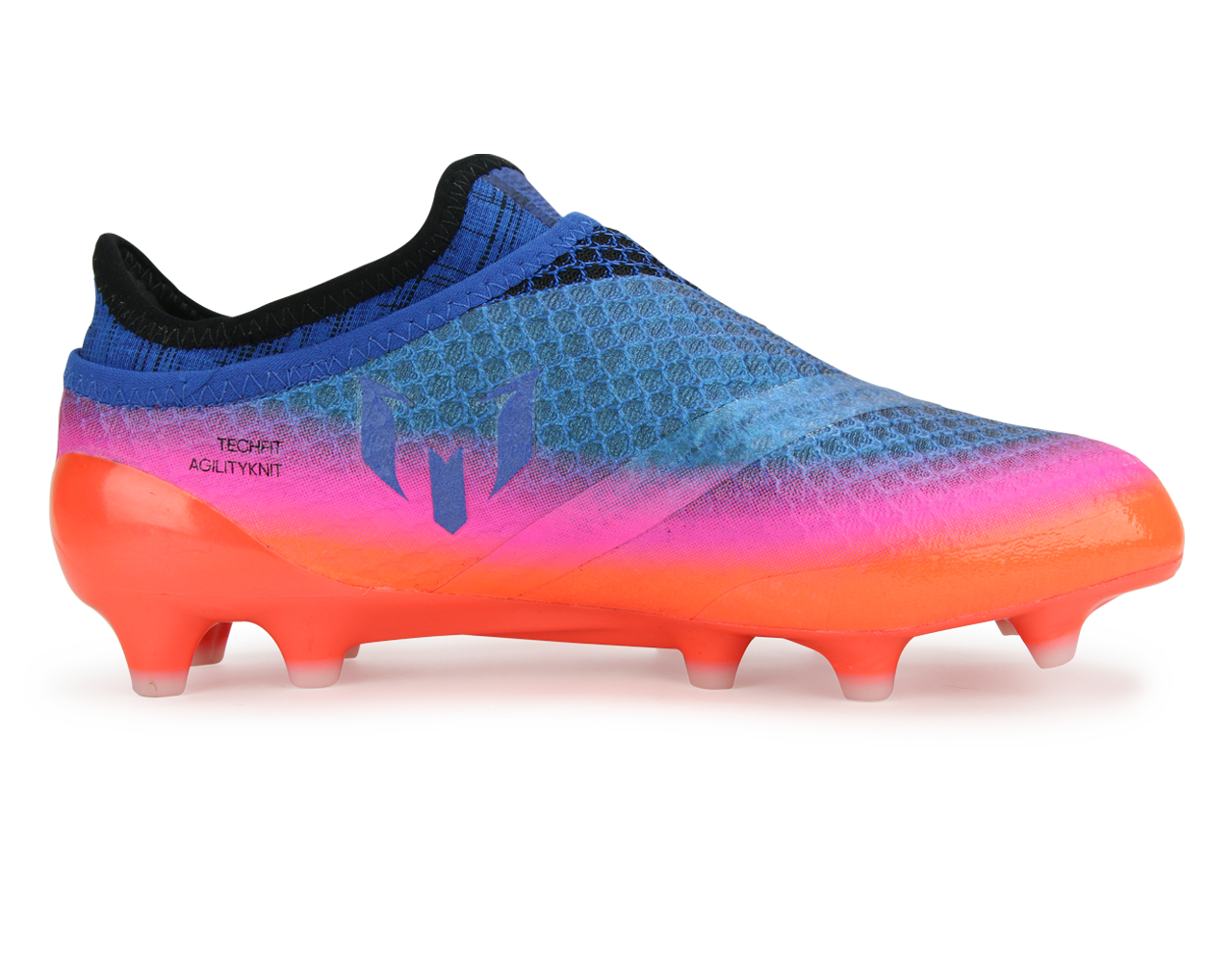 adidas Kids Messi 16+ FG PUREAGILITY Blue/White/Solar Orange、mySite、bottomscart