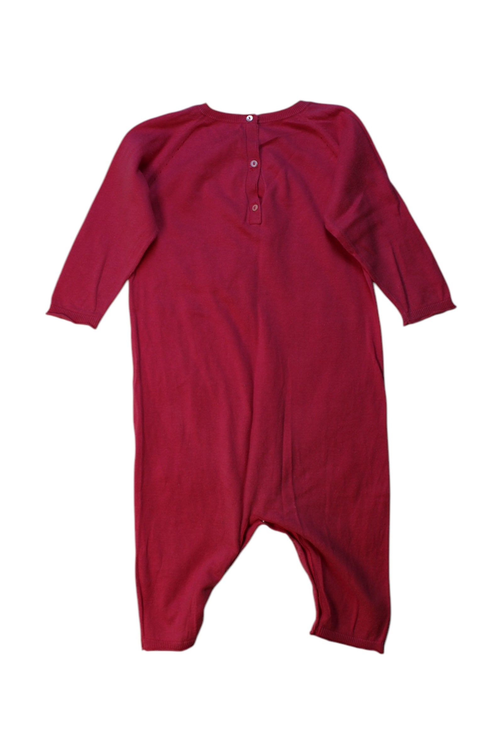 Bonpoint Long Sleeve Romper - Size 6-12M、mySite、g9winljtr
