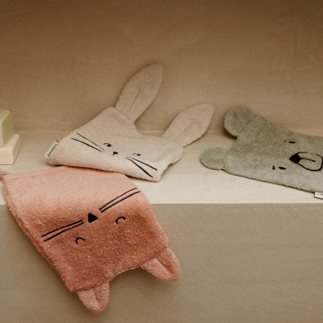  Liewood Sylvester Classic Washcloth - 3 Pack - Dove Blue Mix、mySite、merchandisen