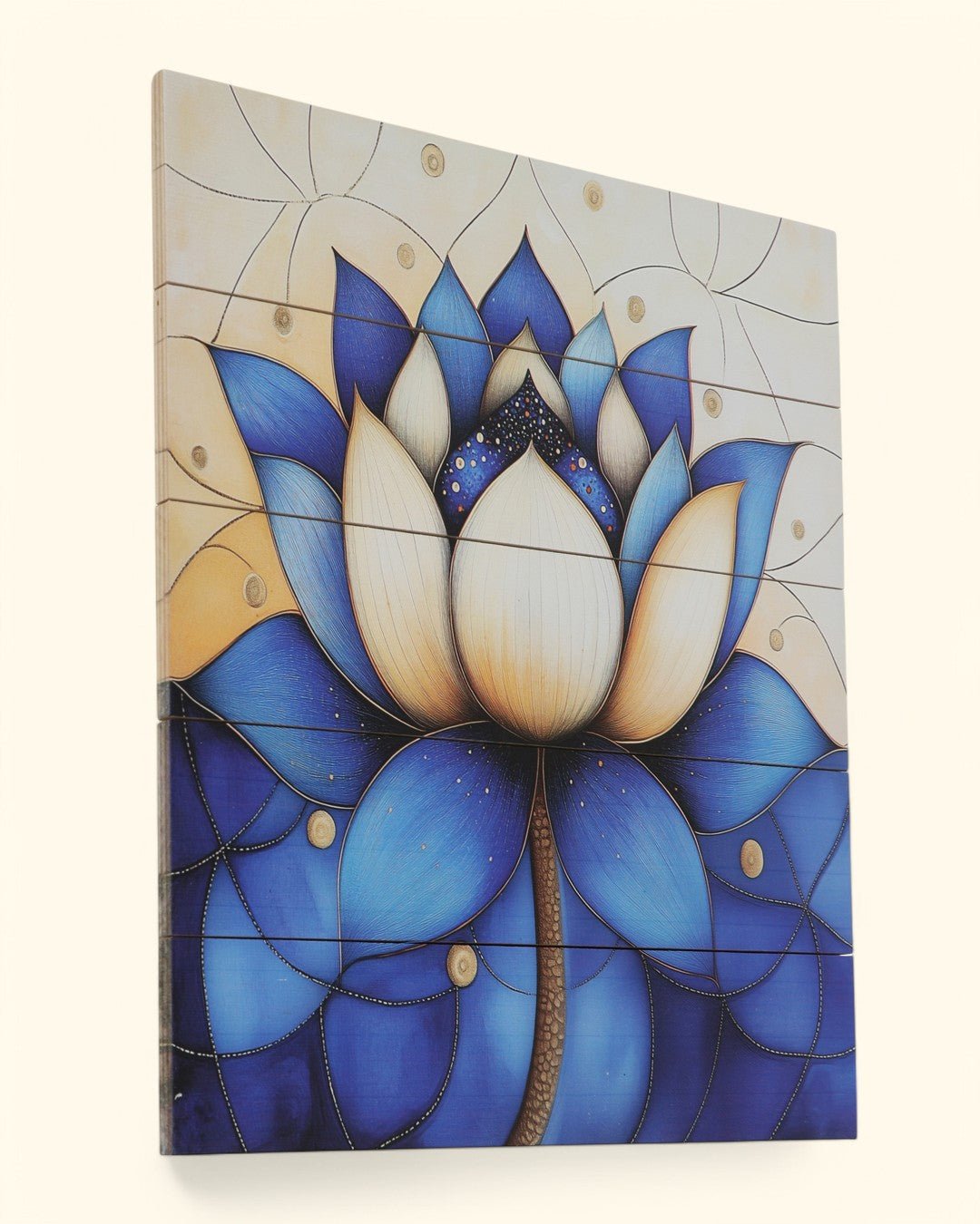 Blue Lotus Pallet Wall Hanging, USA、mySite、topwebapps