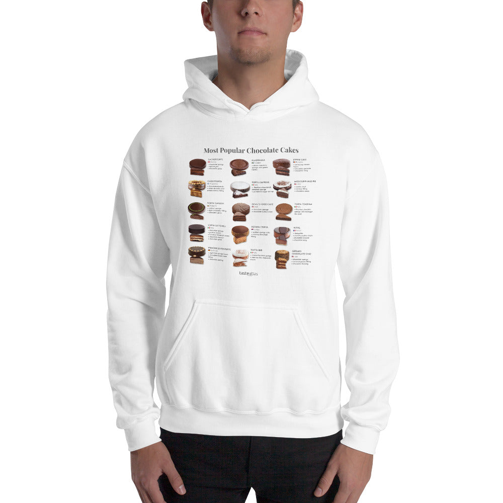 Most Popular Chocolate Cakes Unisex Hoodie、mySite、camillekostekn