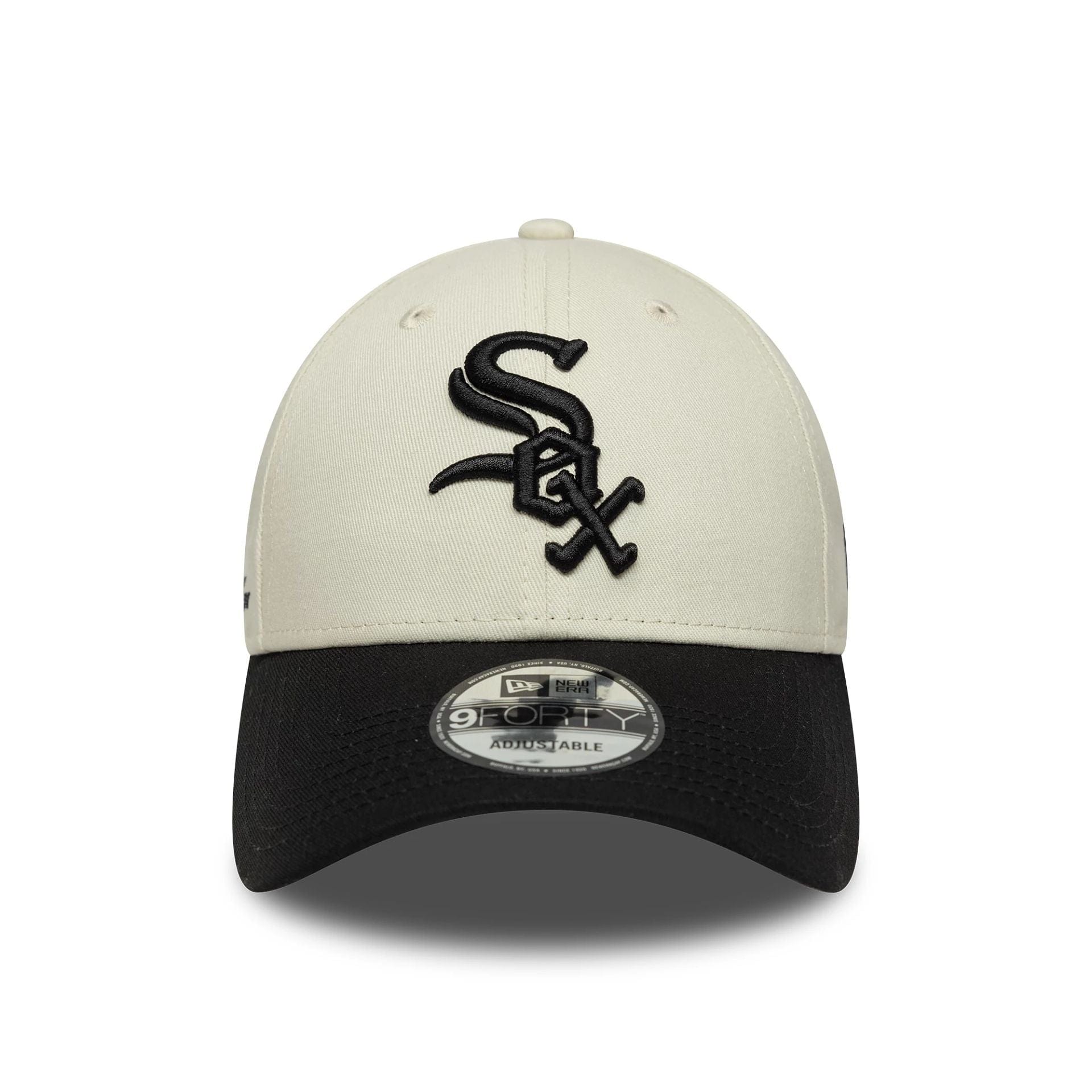 Chicago White Sox MLB Side Script Cream 9FORTY Adjustable Cap、mySite、vikingsvslions