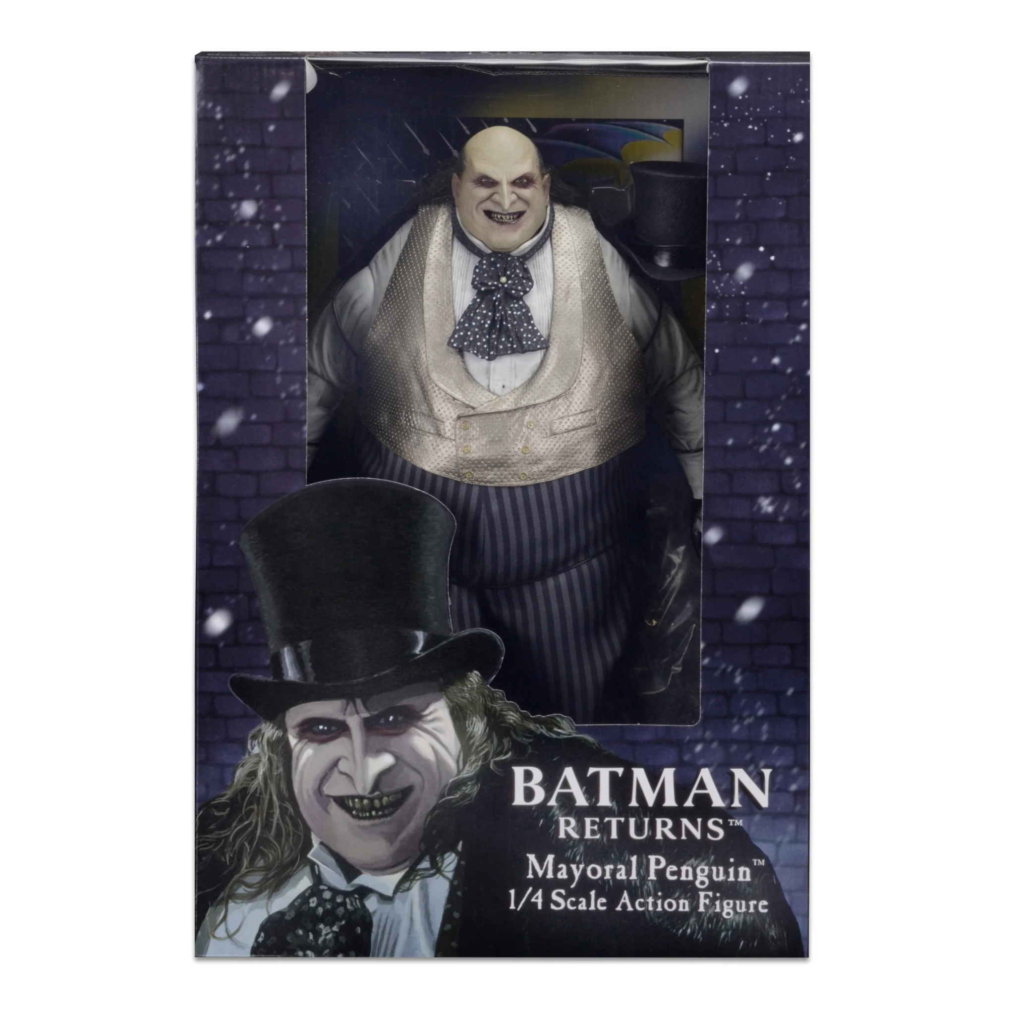 NECA Batman Returns Danny Devito Mayoral Penguin (1:4 Scale)、mySite、hgirdovlk