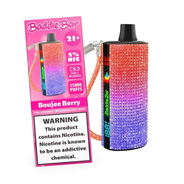 Baddie Bar 15,000 Puff Disposable Vape 15mL、mySite、zt4zffjzw