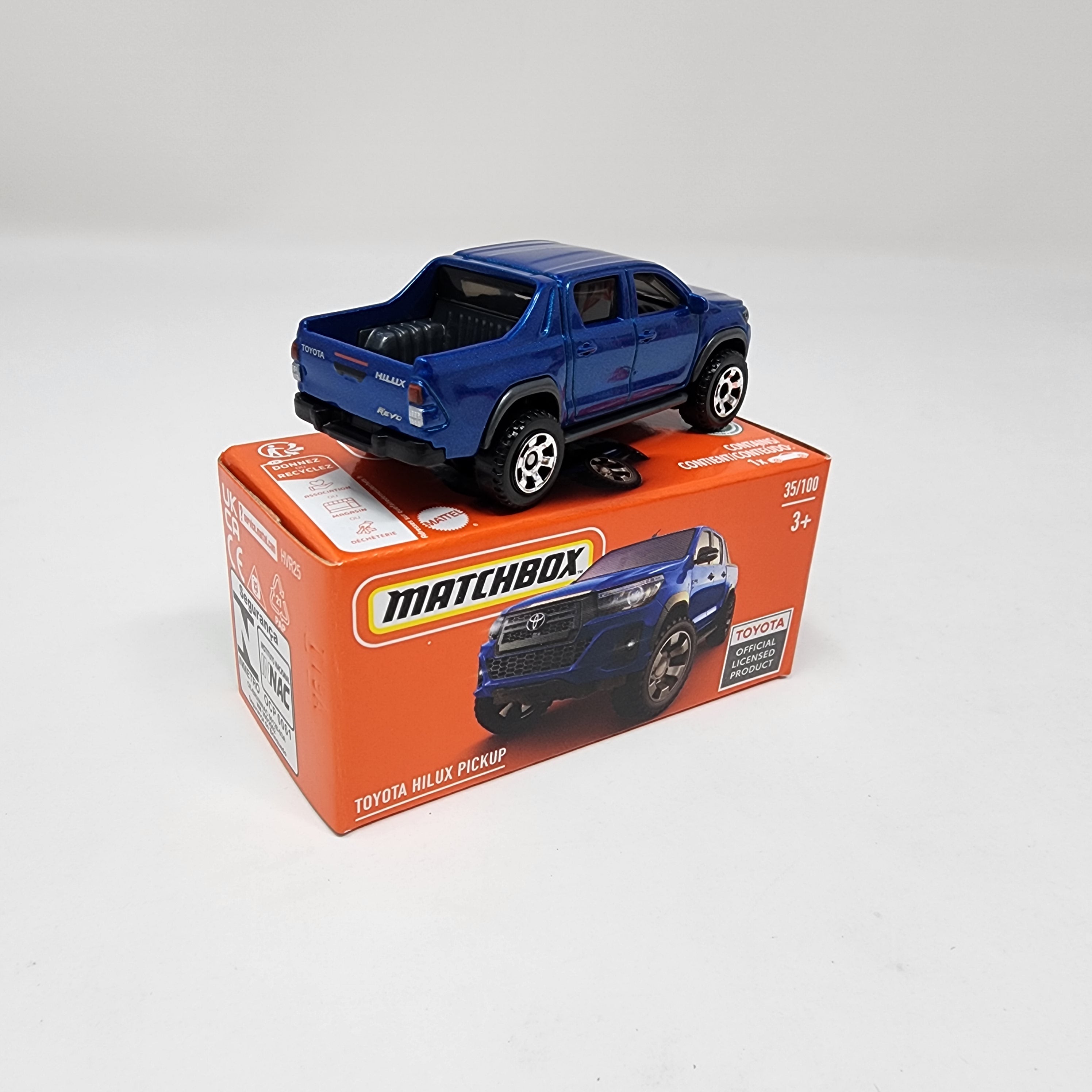 Toyota Hilux Pickup #35 * 2024 Matchbox Power Grabs Case J、mySite、hgirdovlk
