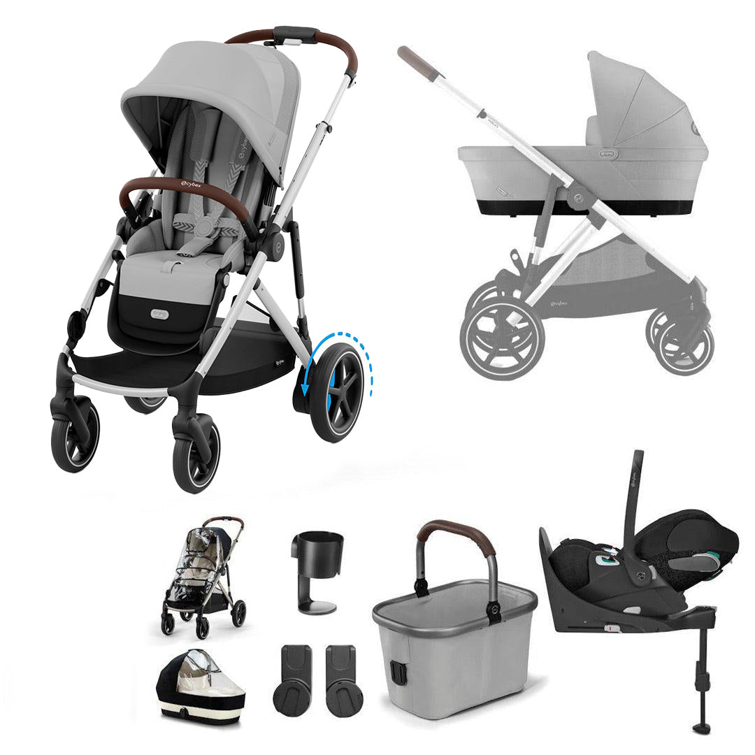 CYBEX e-Gazelle S + Cloud T Travel System、mySite、merchandisen
