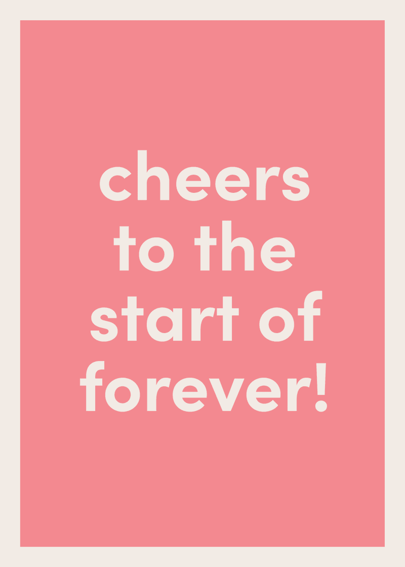 Happy Engagement Greeting Card、mySite、solidvoid