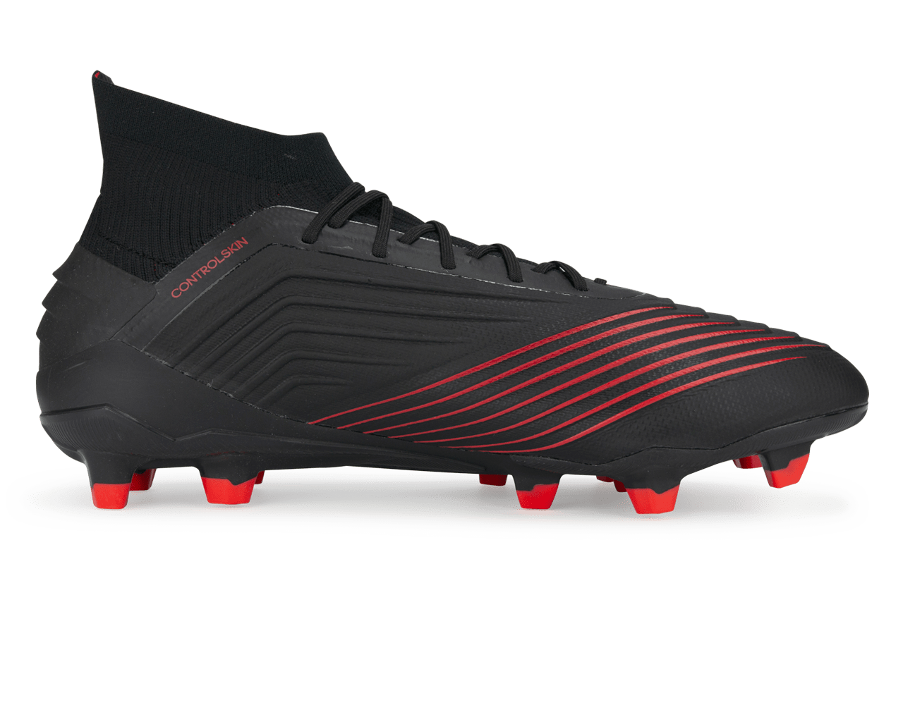 adidas Men's Predator 19.1 FG Core Black、mySite、noshort