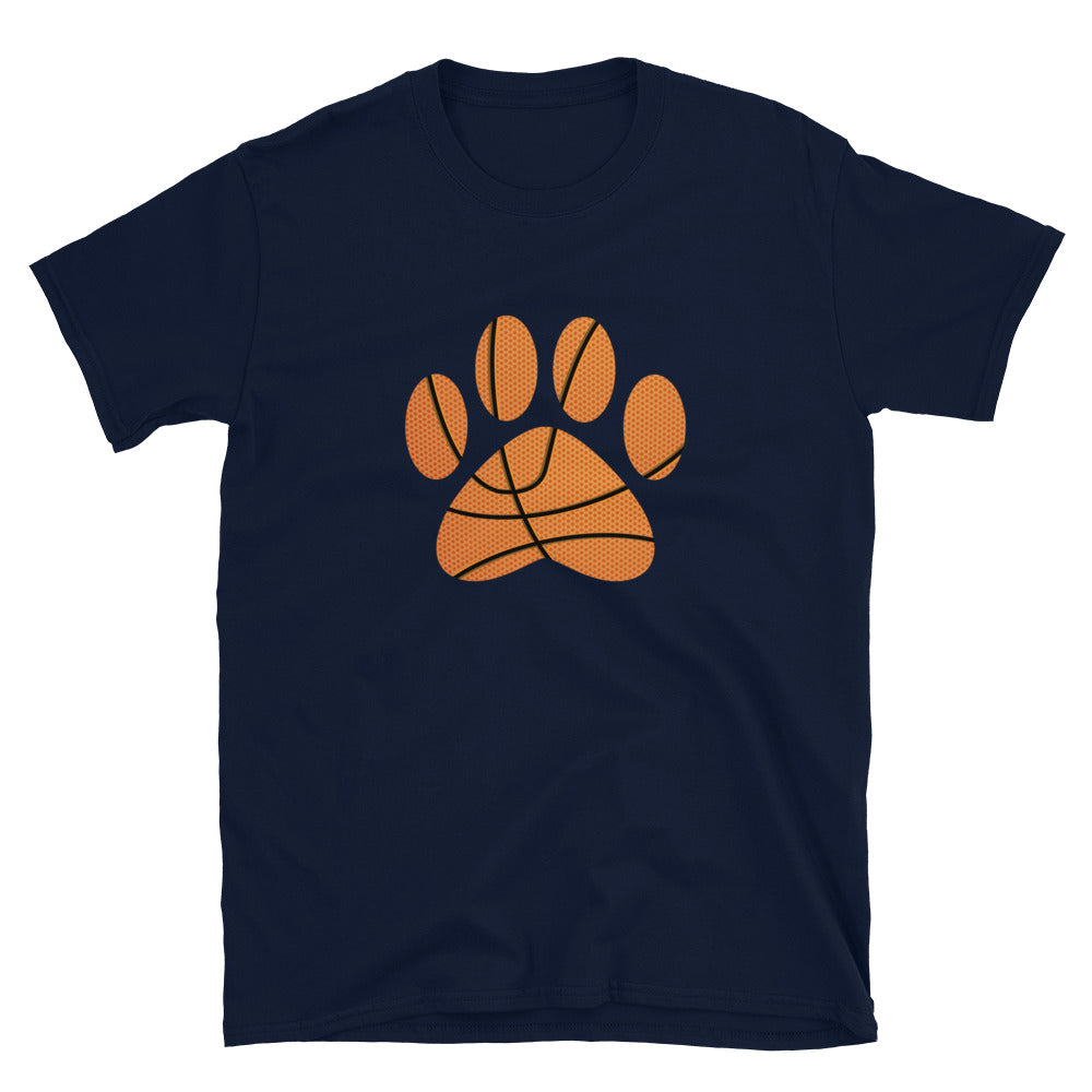 Basketball Paw Print T-Shirt、mySite、camillekostekn