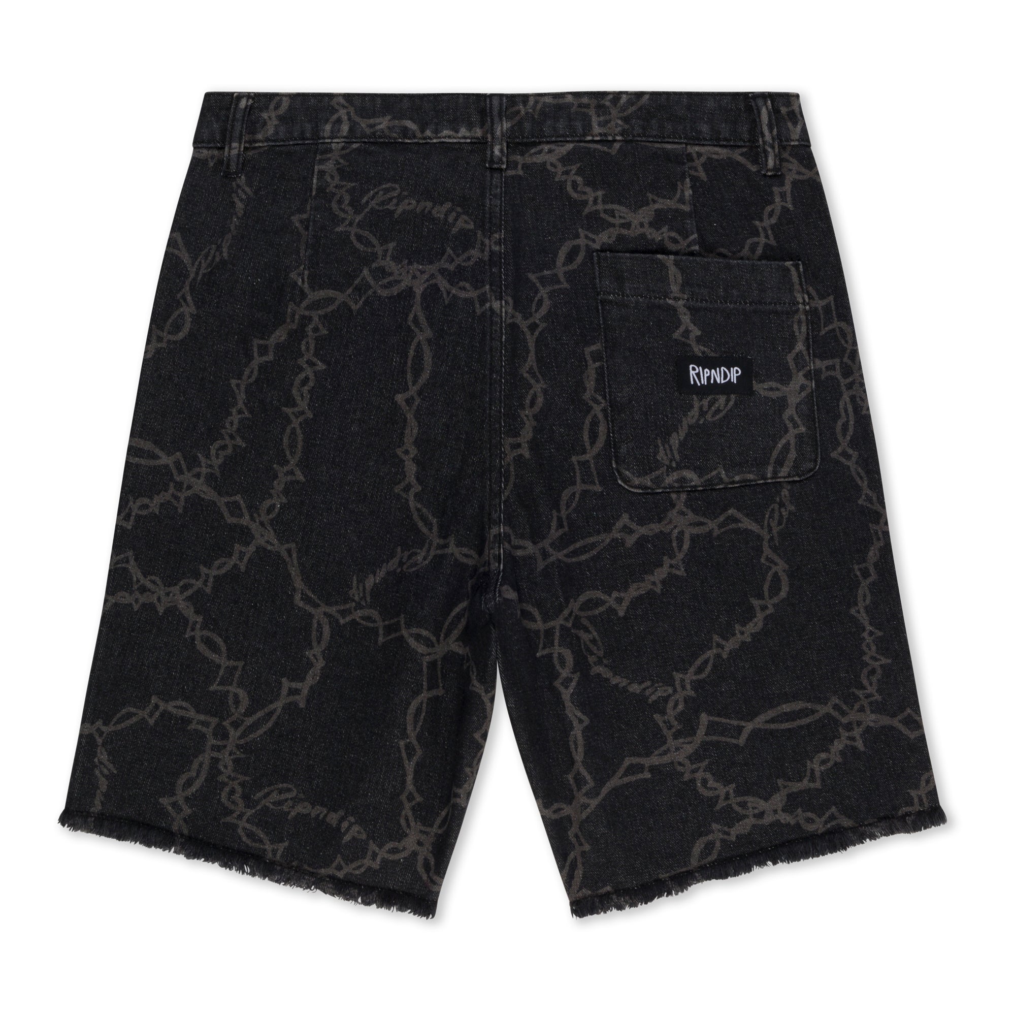  Wired Denim Shorts (Black)、mySite、merchandisen