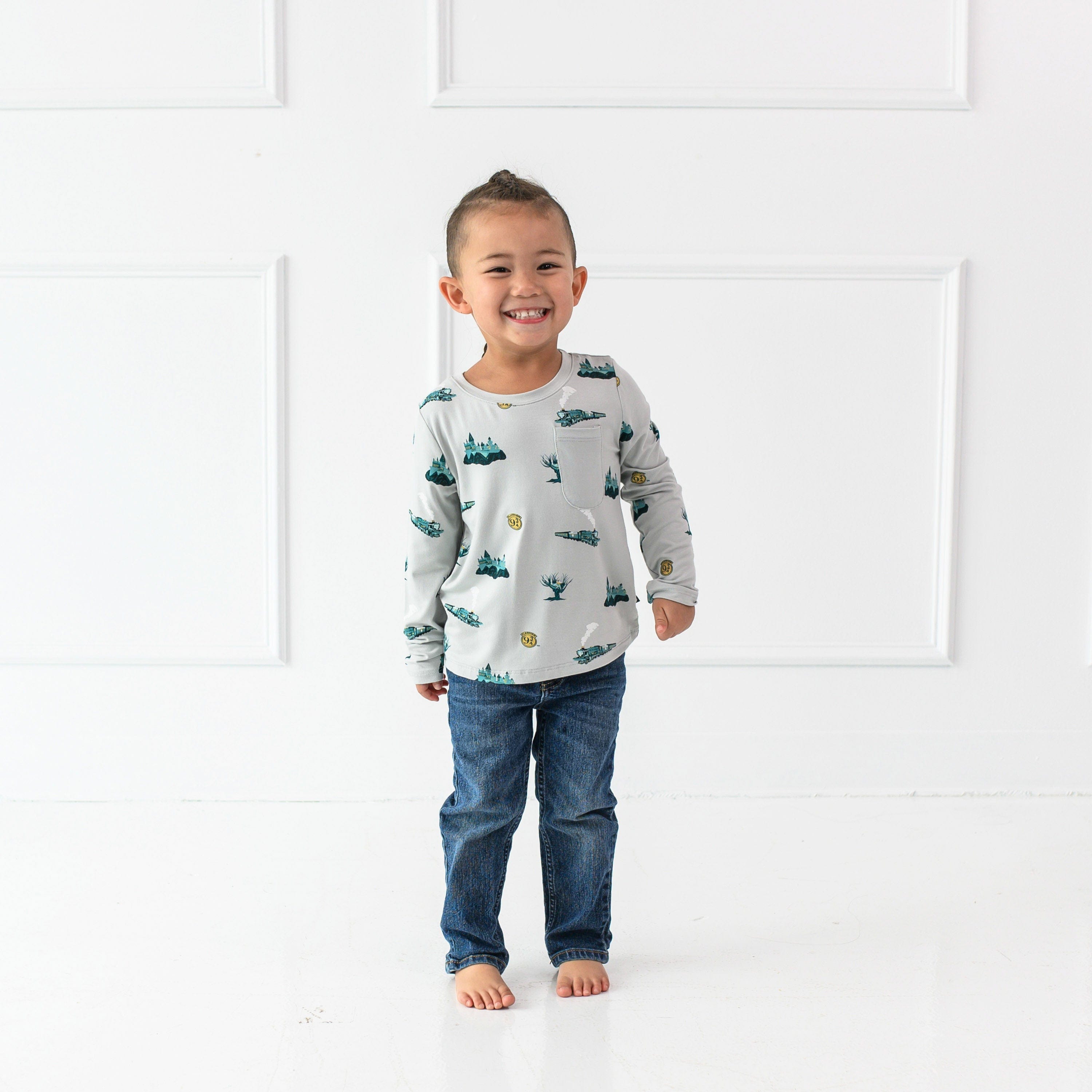  Long Sleeve Toddler Crew Neck Tee in Journey、mySite、layawaytickets