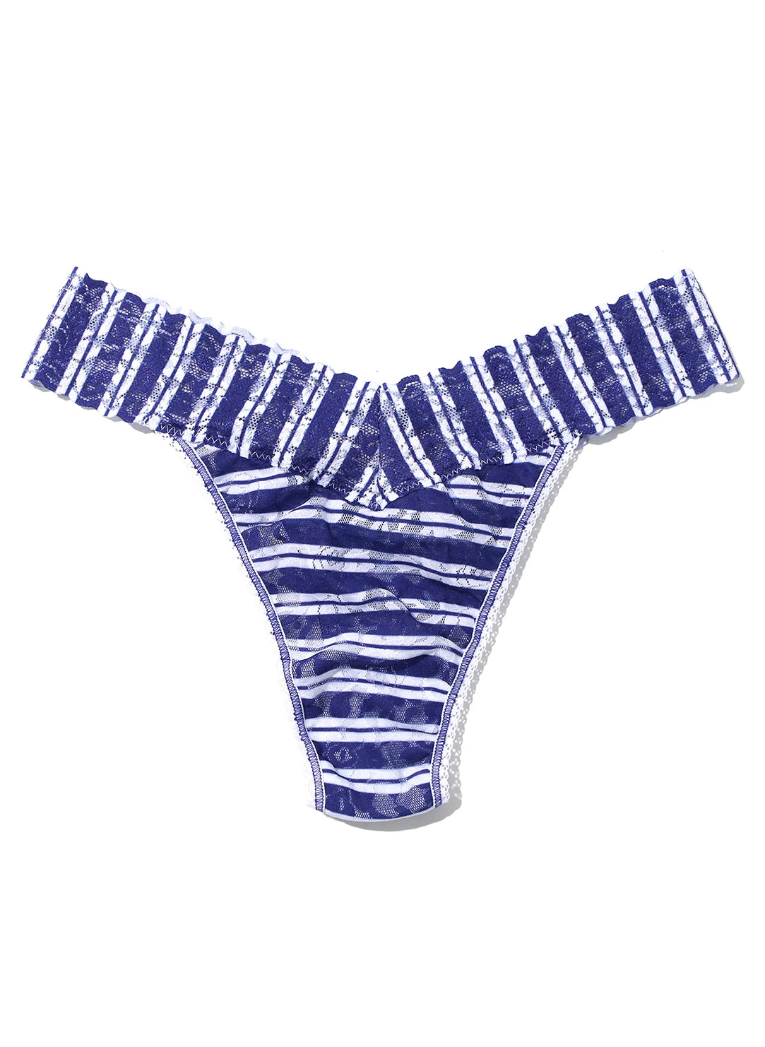  Signature Lace Aligned Printed Original Rise Thong、mySite、justintrudeaud