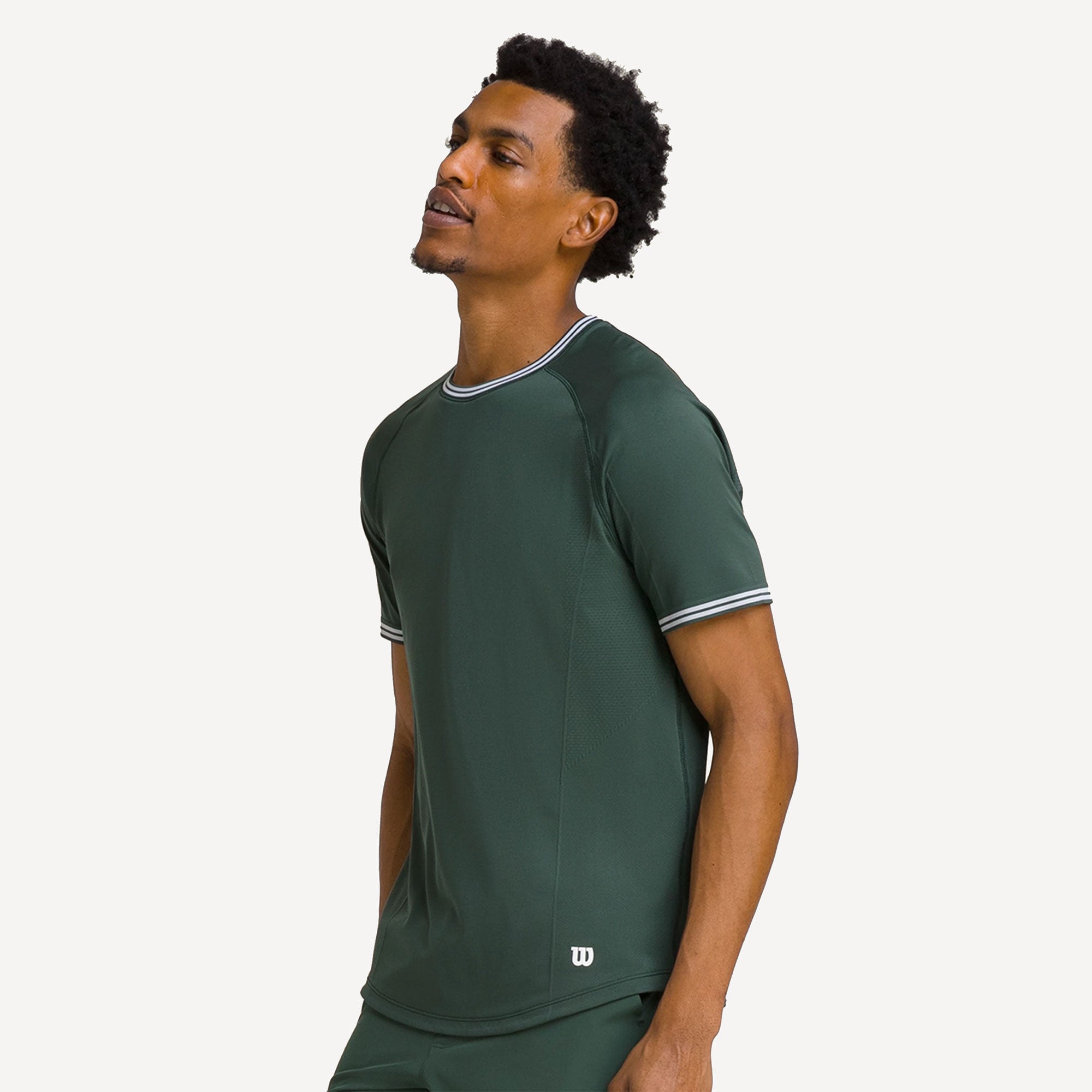 Wilson Court Performance Men's Tennis Shirt、mySite、neckold