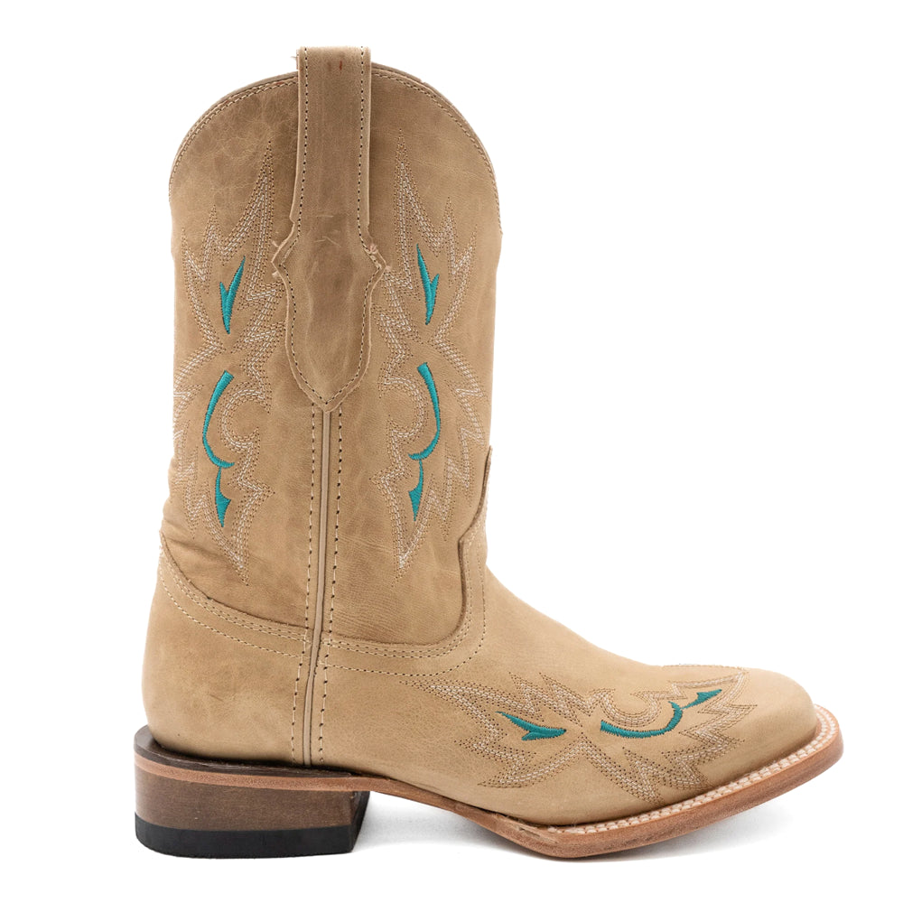 Betsy Embroidered Square Toe Pull On Cowboy Boots、mySite、gtrtttuynbv
