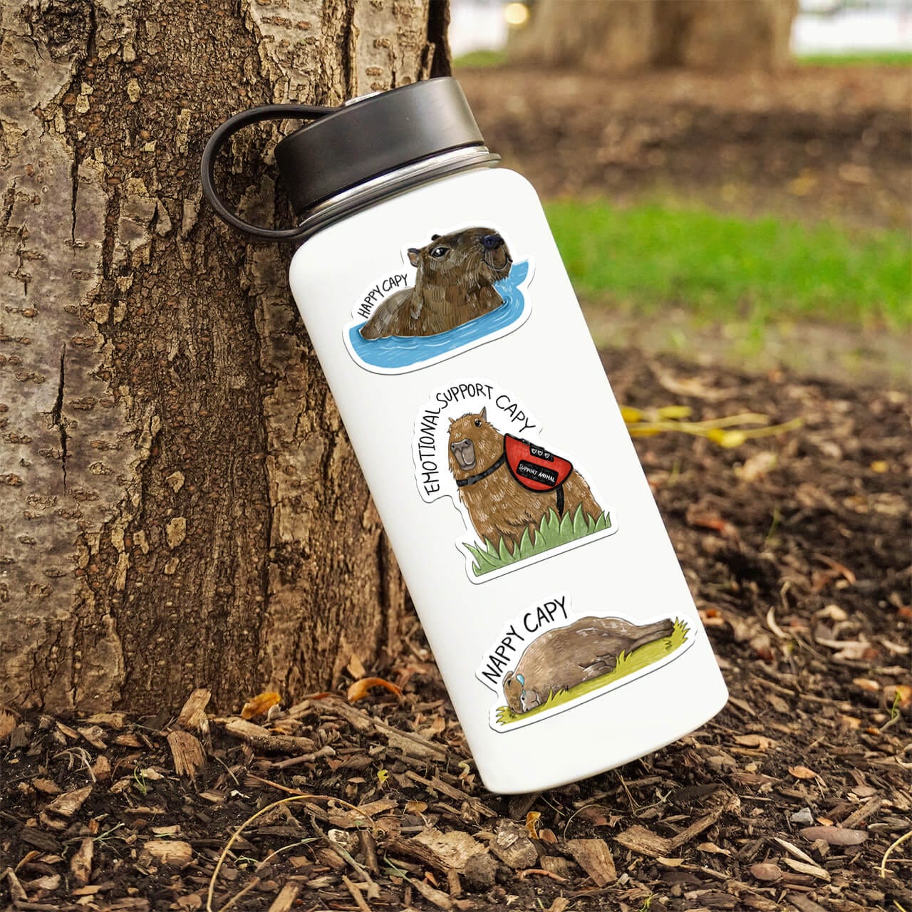  Capybara Sticker 6 Pack、mySite、elrpsem3k