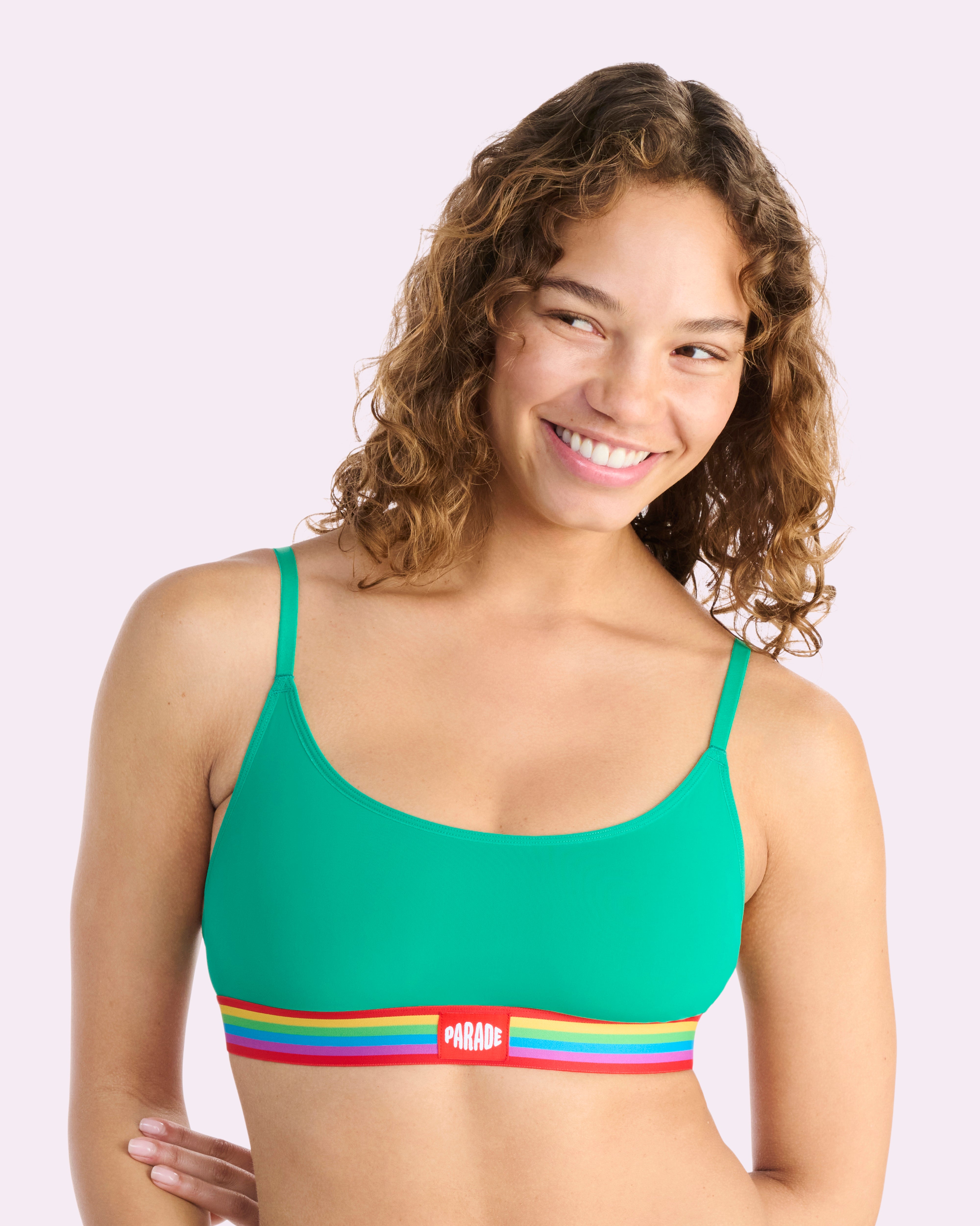 Re:Play New Scoop Bralette | Ultra-Soft Re:Play (Golf Green)、mySite、bengalsvssteelers