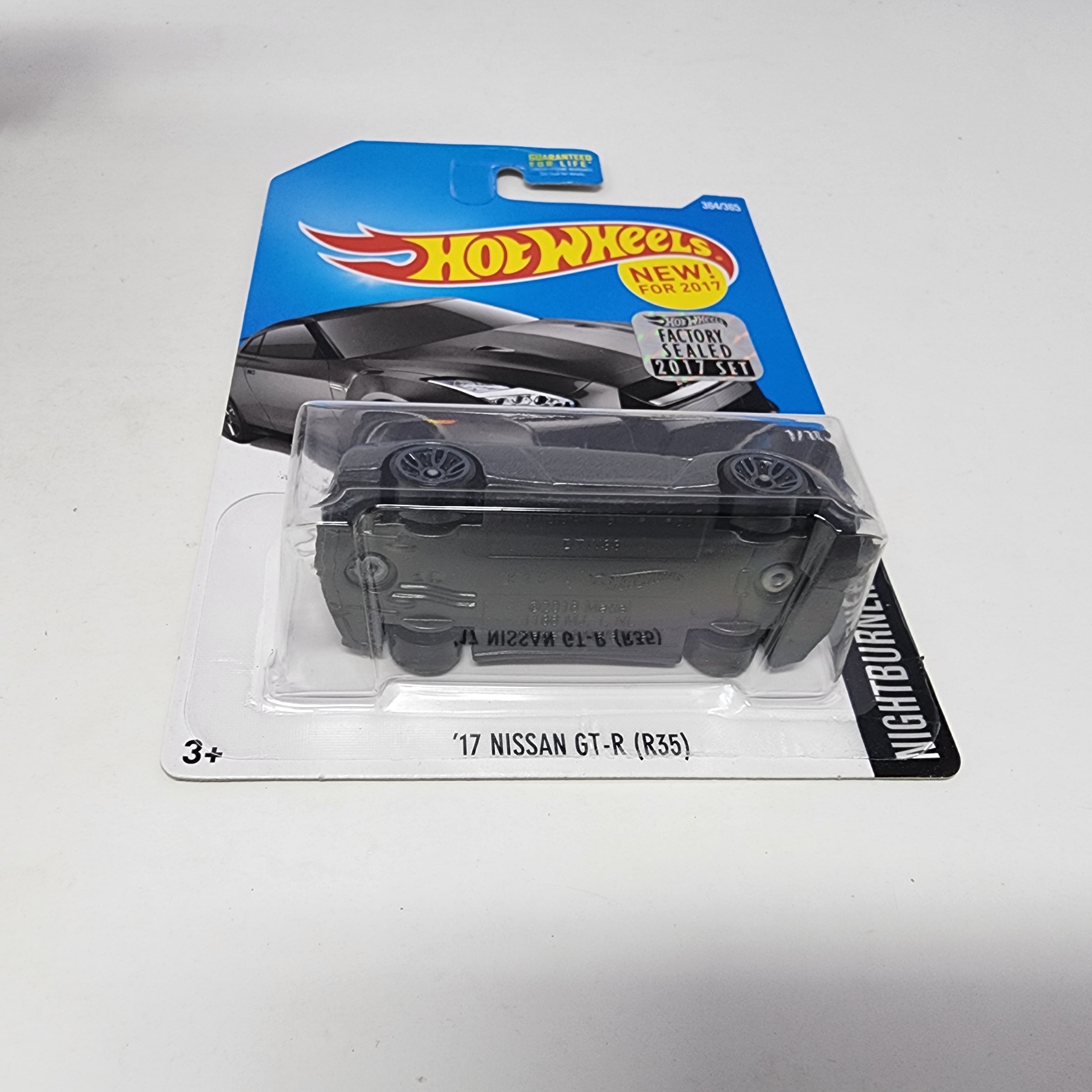 '17 Nissan GT-R R35 #364 * Grey * Hot Wheels 2017 w/ Factory Holo、mySite、hgirdovlk