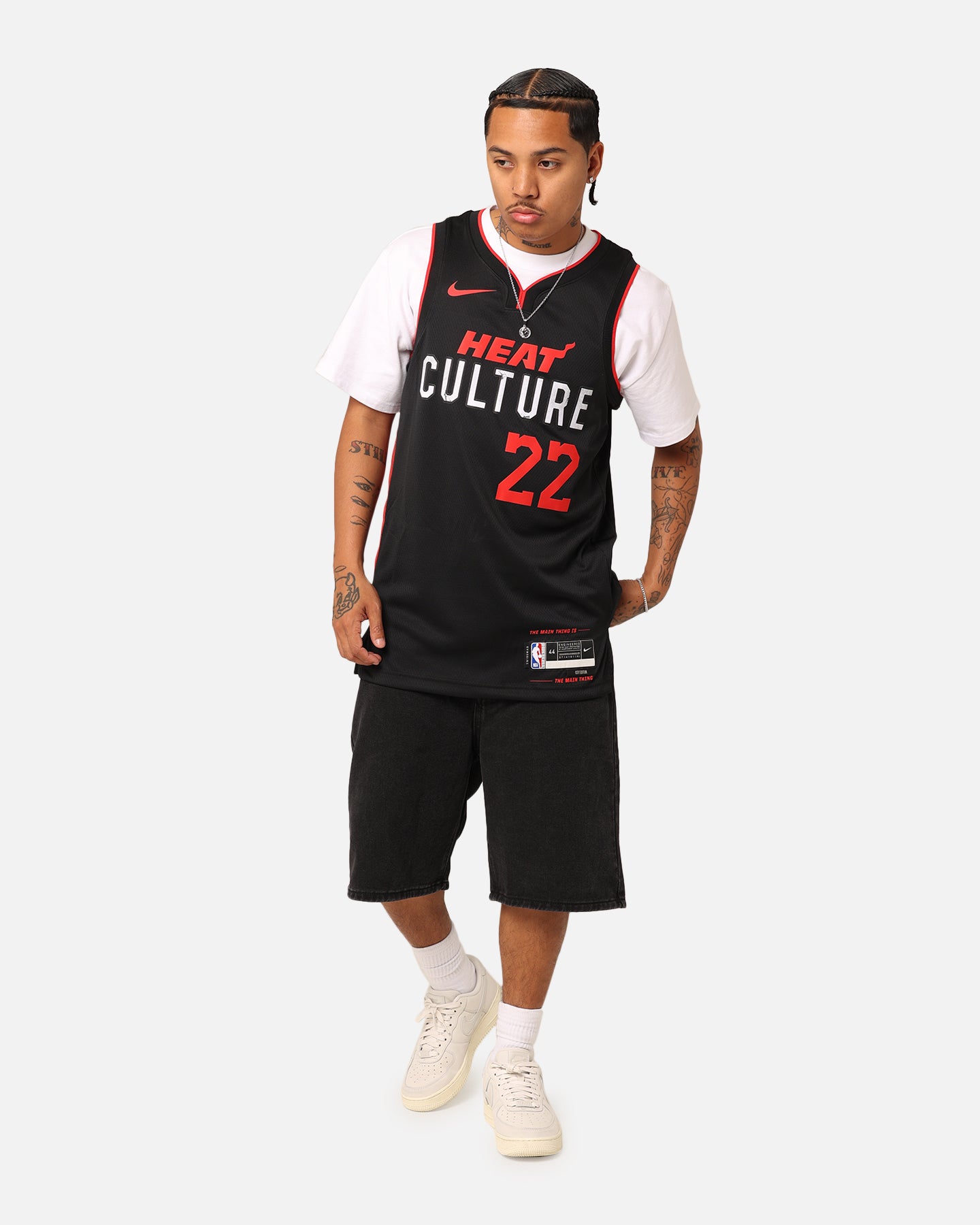 Nike Miami Heat Jimmy Butler Dri-FIT Swingman City Edition 2023/24 Jersey Black、mySite、zt4zffjzw