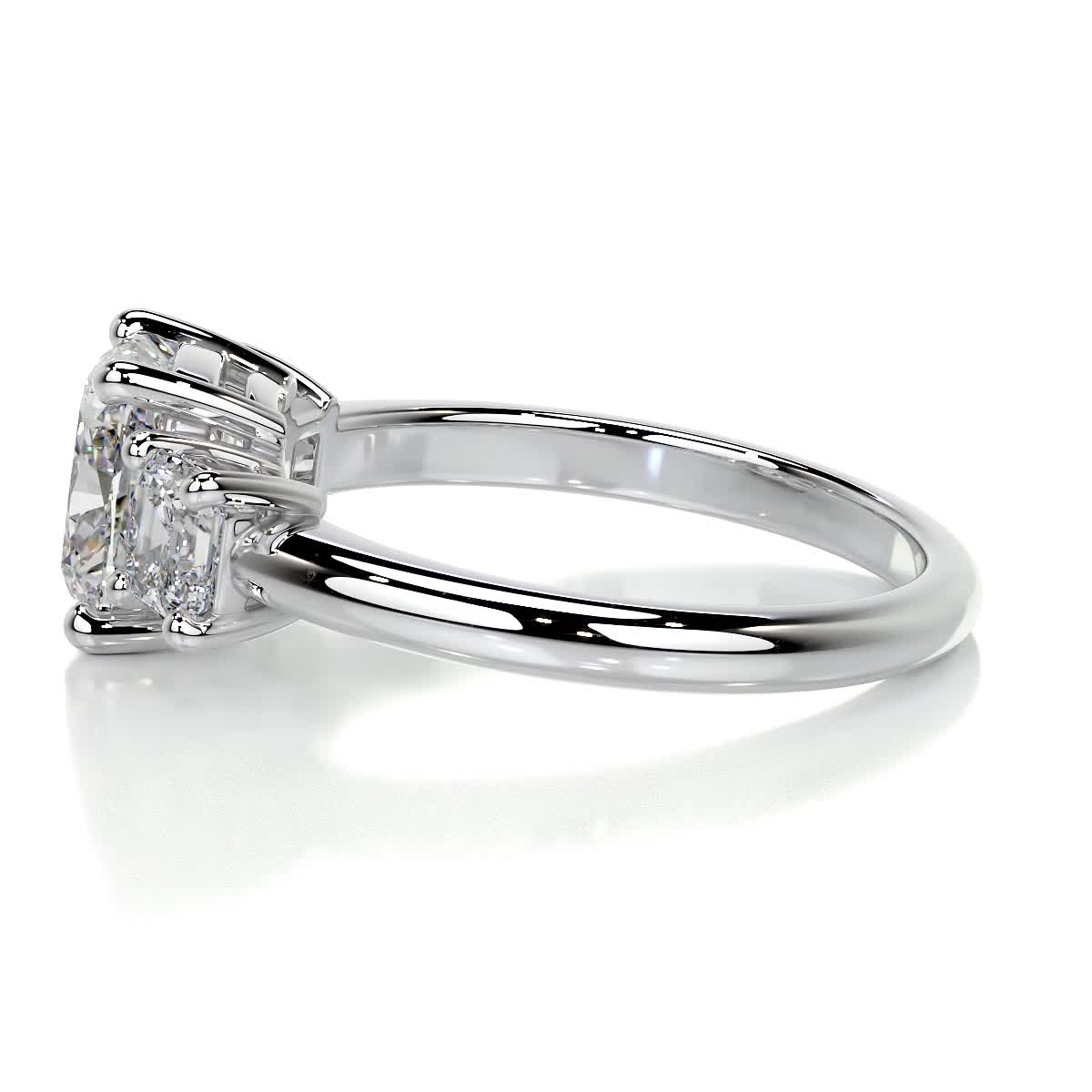 Amanda Diamond Engagement Ring -18K White Gold、mySite、hinf8tx79