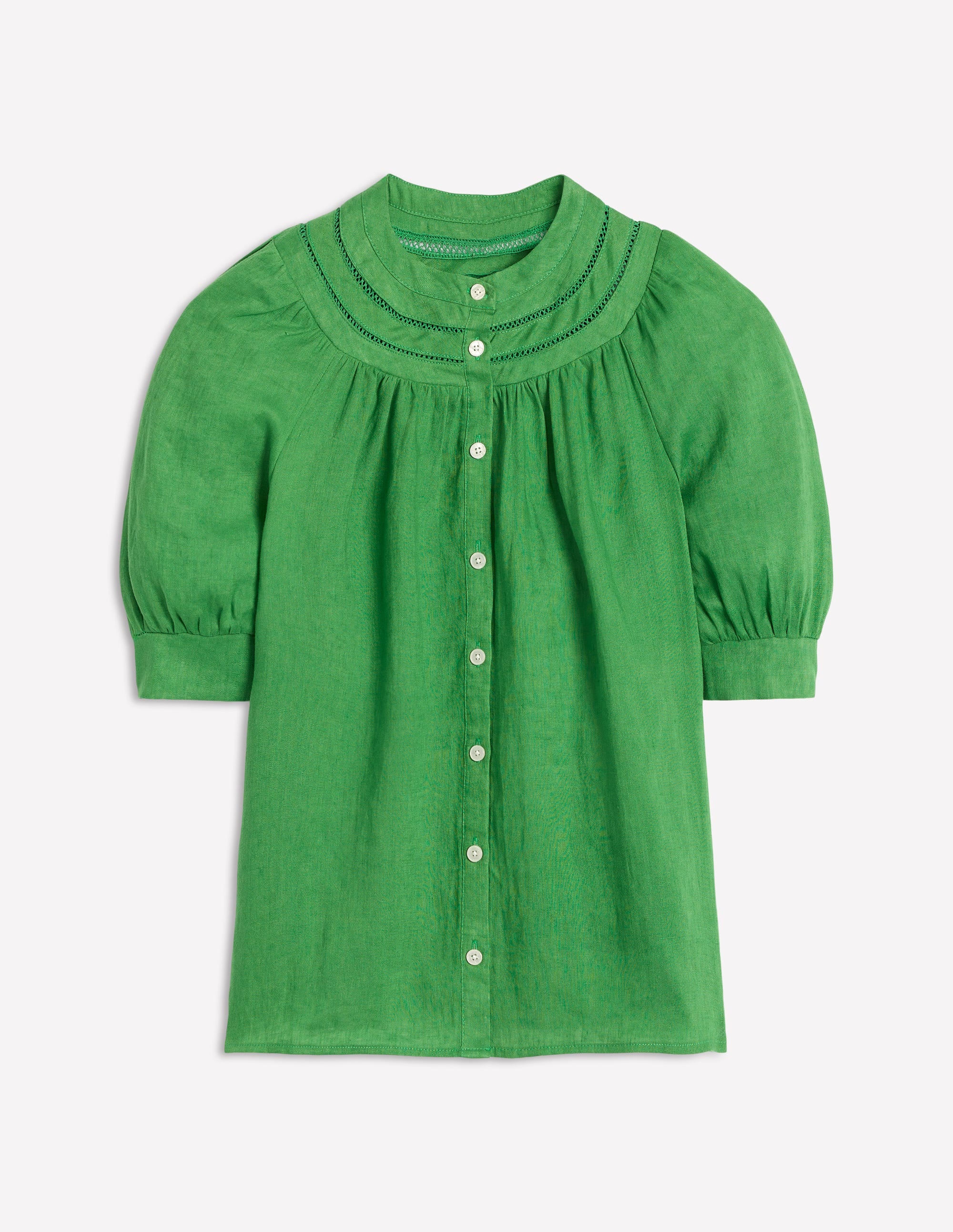  Bea Linen Top-Paradise Green、mySite、ashleygrahame