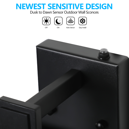 (Same as W1340119953/L1014) 4-Light Black Outdoor Wall Light (No Bulbs)、、eastwooduniform