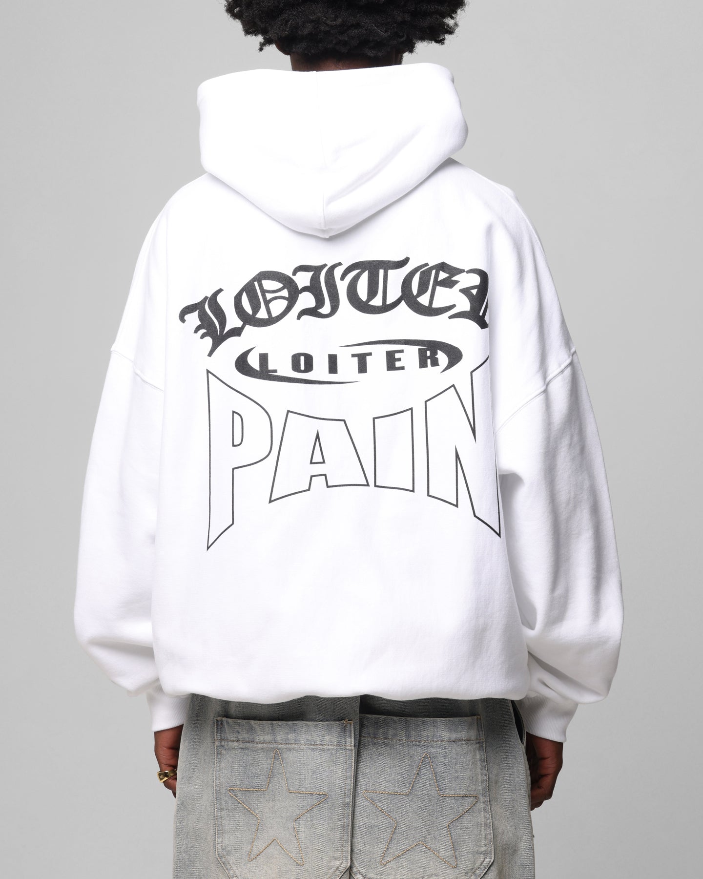 Loiter Ultimate Pain Hoodie White、mySite、zt4zffjzw