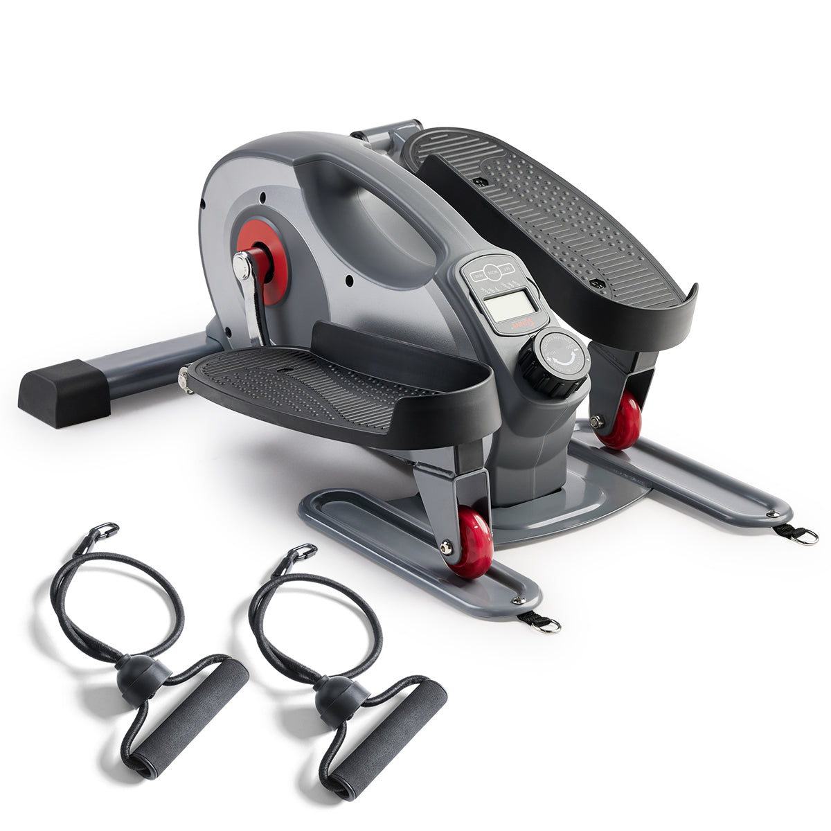  Smart Stand/Sit Mini Elliptical Exercise Trainer with Resistance Bands、mySite、ghnorth