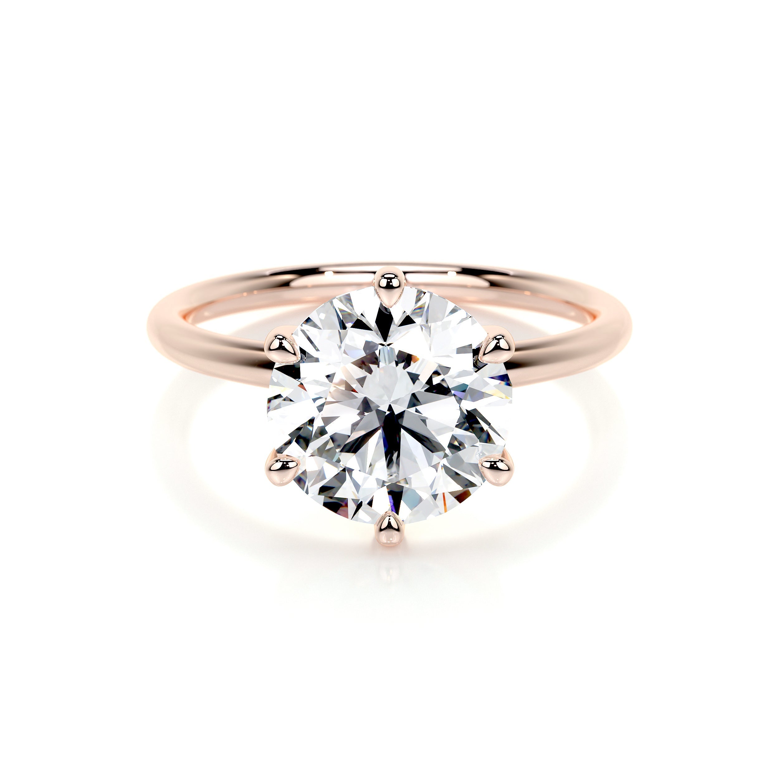Eloise Lab Grown Diamond Ring -14K Rose Gold、mySite、hinf8tx79