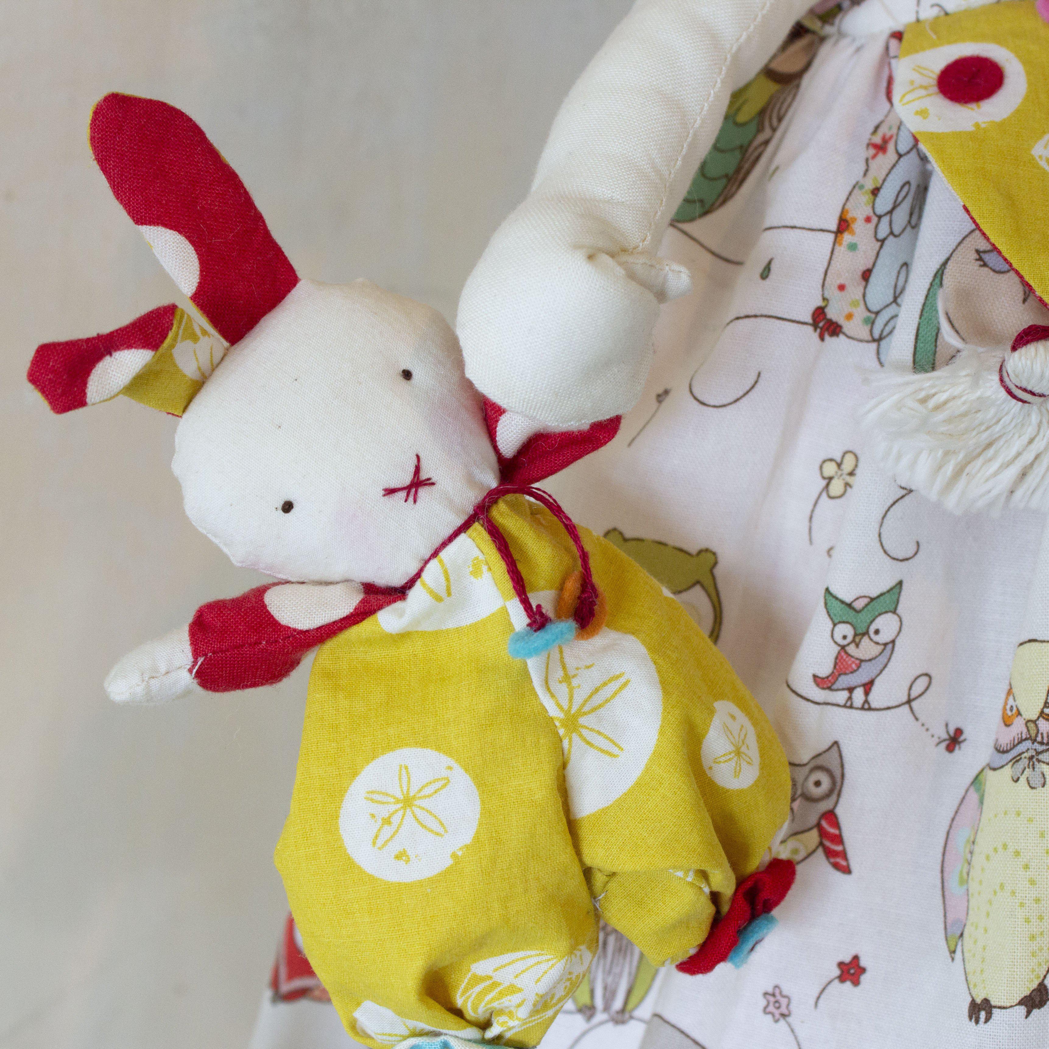 RETIRED - Hutch Studio -Bessie and Bundoll - Make and Mend One of a Kind Doll、mySite、g9winljtr