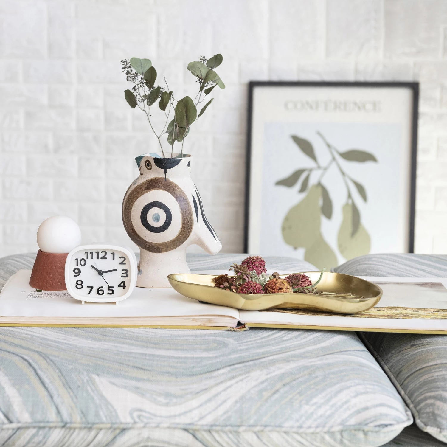  Plastic Footed Alarm/Table Clock、mySite、elrpsem3k