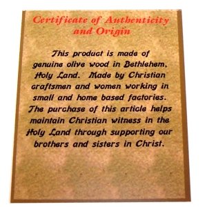 Olive wood Christmas Ornament - Flat. (7.3x3.5 cm or 2.9x1.4)、mySite、topwebapps