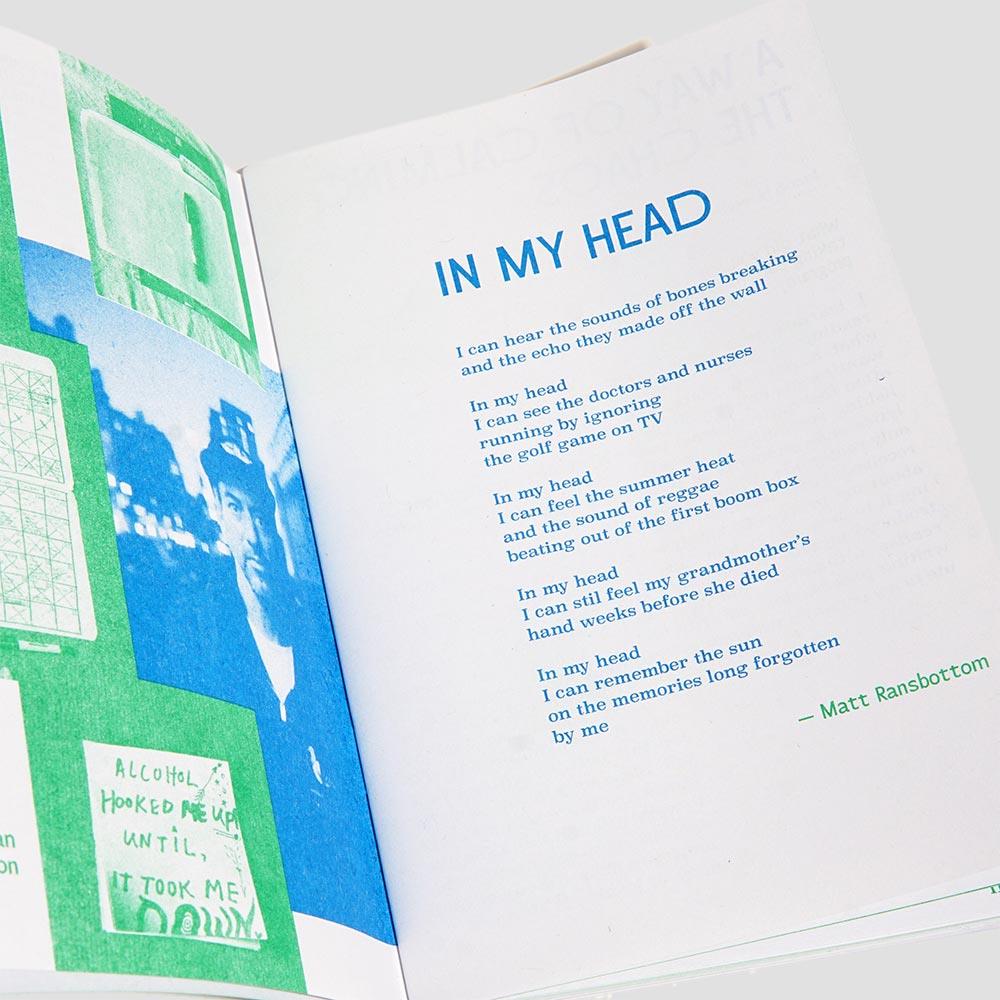  Ben Raemers Writing Towards Well-Being Zine、mySite、merchandisen