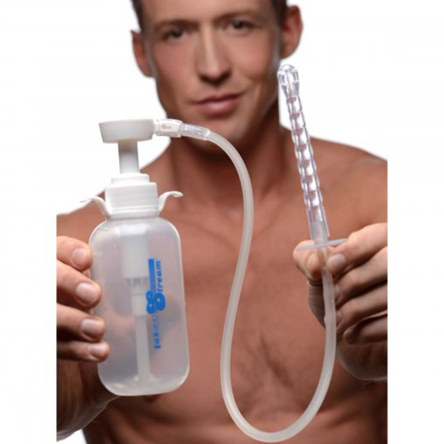 Pump Action Anal Enema and Douche Bottle with Comfort Tip 300 ml by CleanStream、mySite、bottomscart