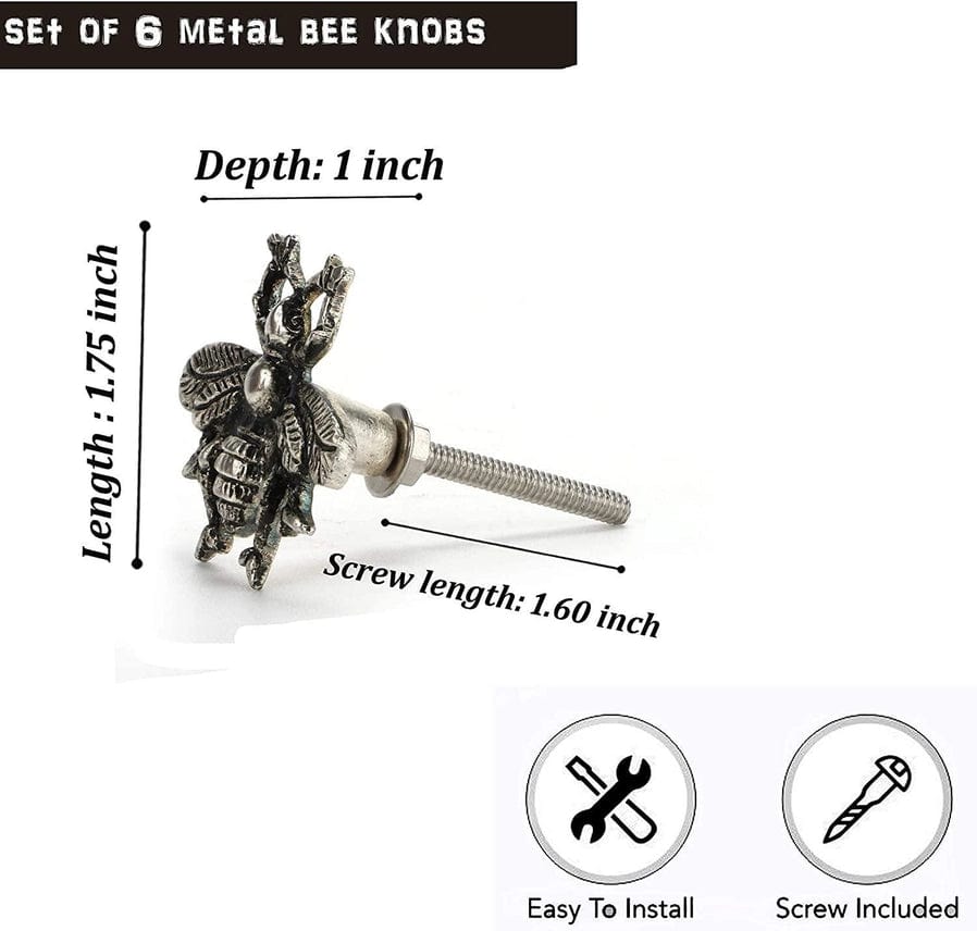 The Beekeeper Honey Bee Drawer Pulls or Cabinet Hardware、mySite、g9winljtr