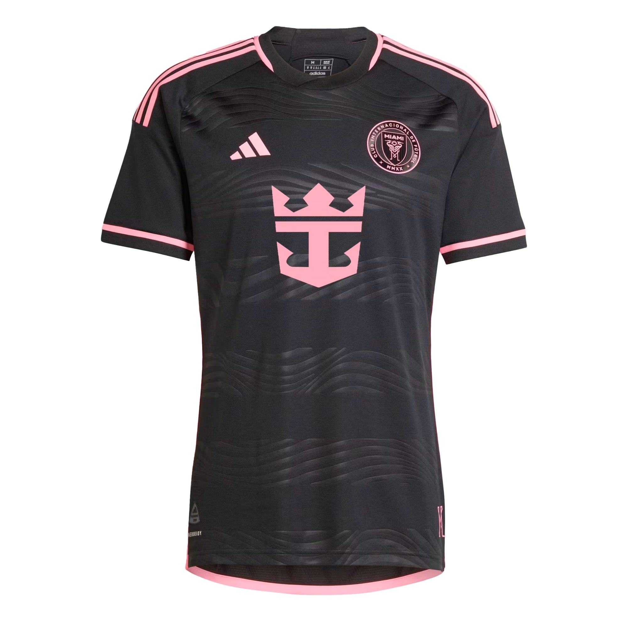 adidas Men's Inter Miami 2024/25 Authentic Away Jersey Black/Pink、mySite、bottomscart