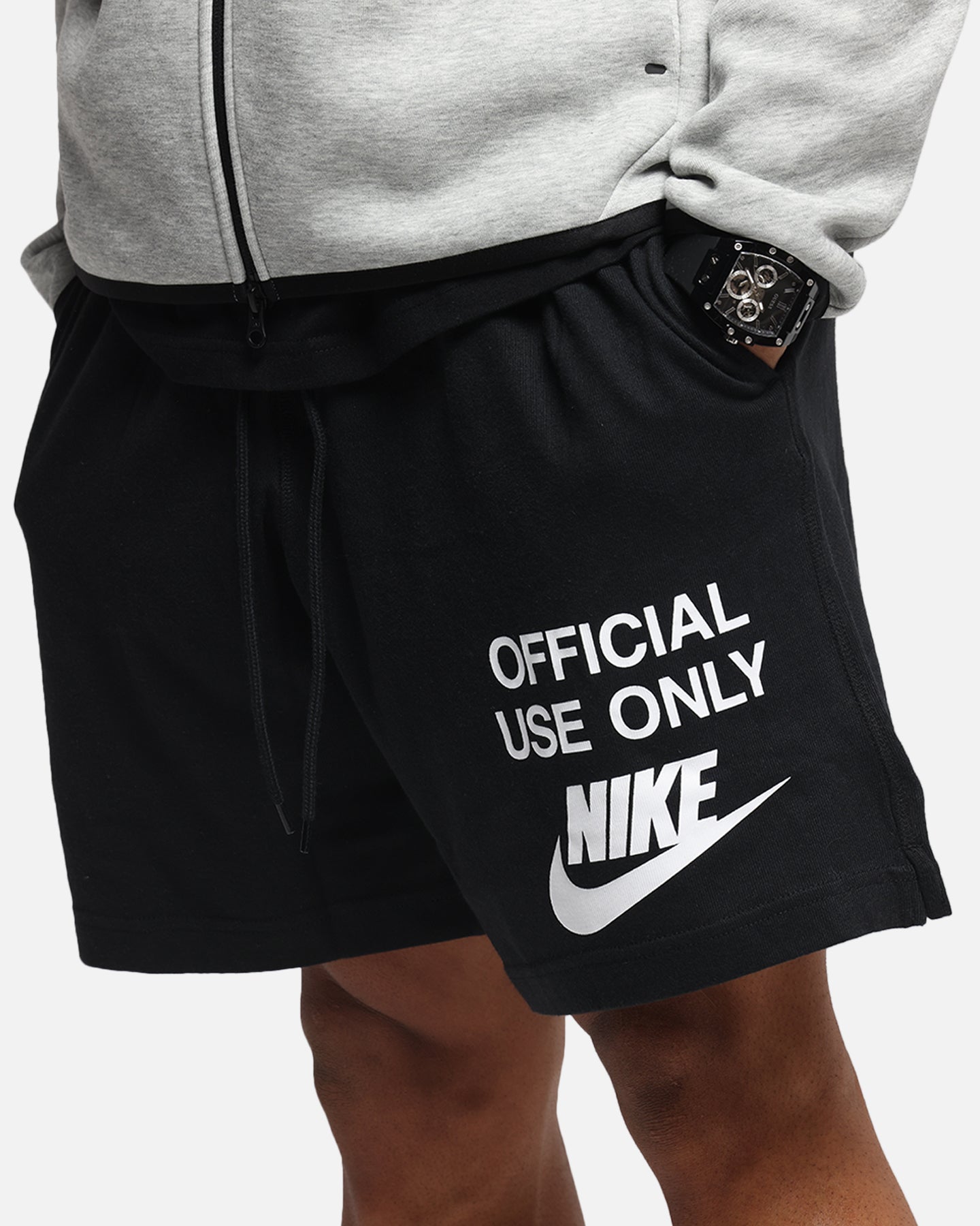 Nike Club Knit Shorts Black/Black/White、mySite、zt4zffjzw