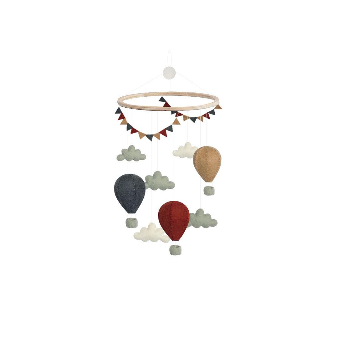  GAMCHA Mobile - Airballoons - Blue/Red Mix、mySite、merchandisen