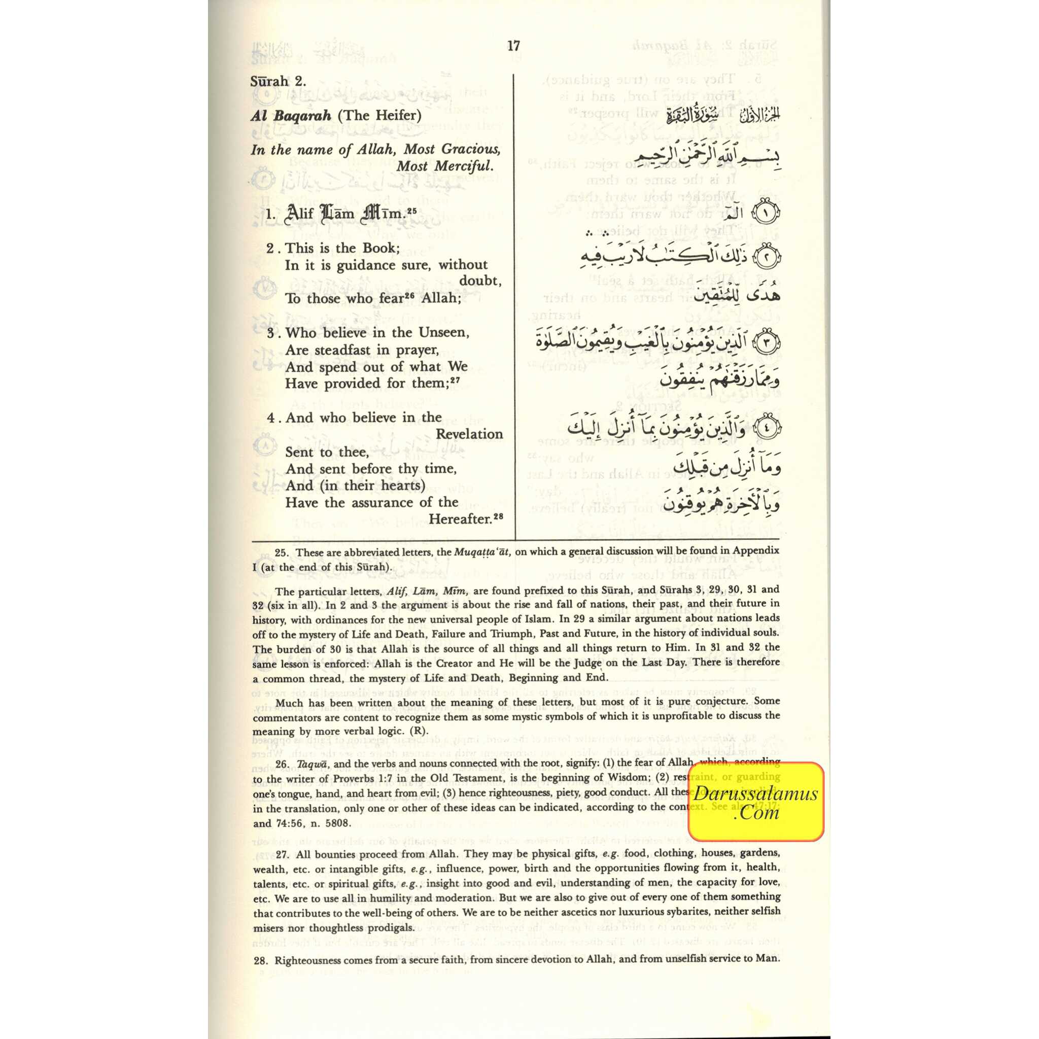 The Meaning of The Holy Qur'an English/Arabic: New Edition with Arabic Text and Revised Translation, Commentary by Abdullah Yusuf Ali、mySite、topwebapps